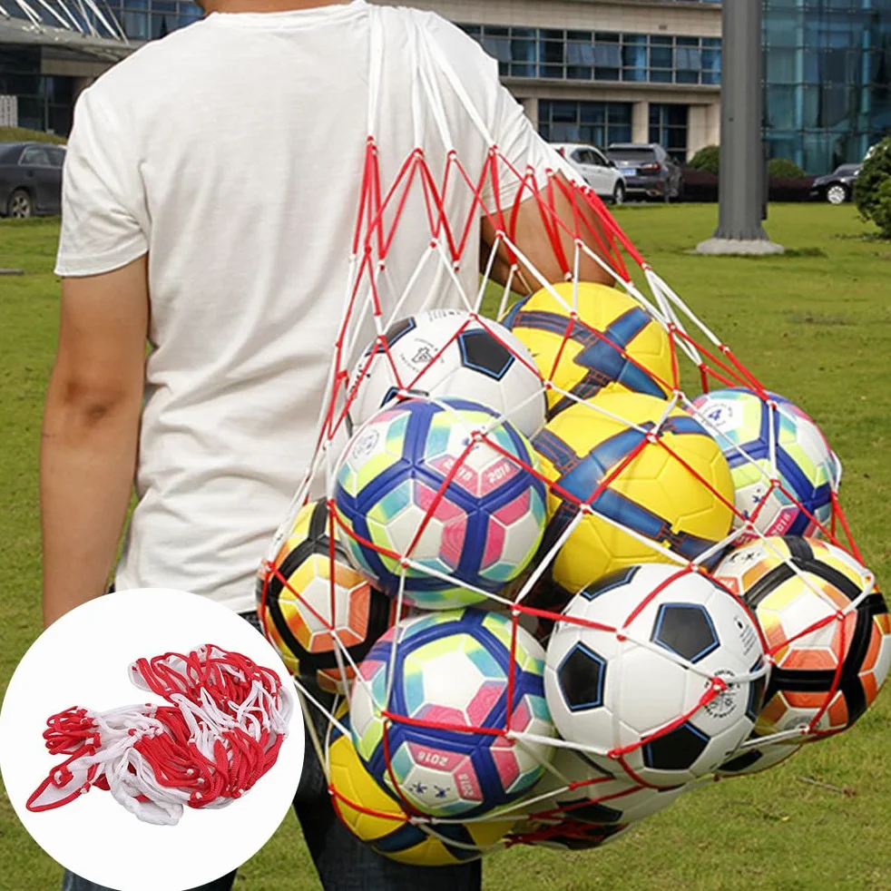 Redes de balón Extra Grandes para Voleibol, Baloncesto, Rugby