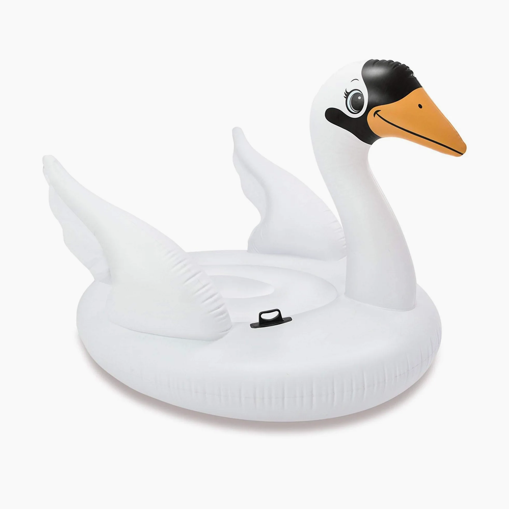 Intex Mega Swan Isla Inflable, Negro, Flotador (56287EP)