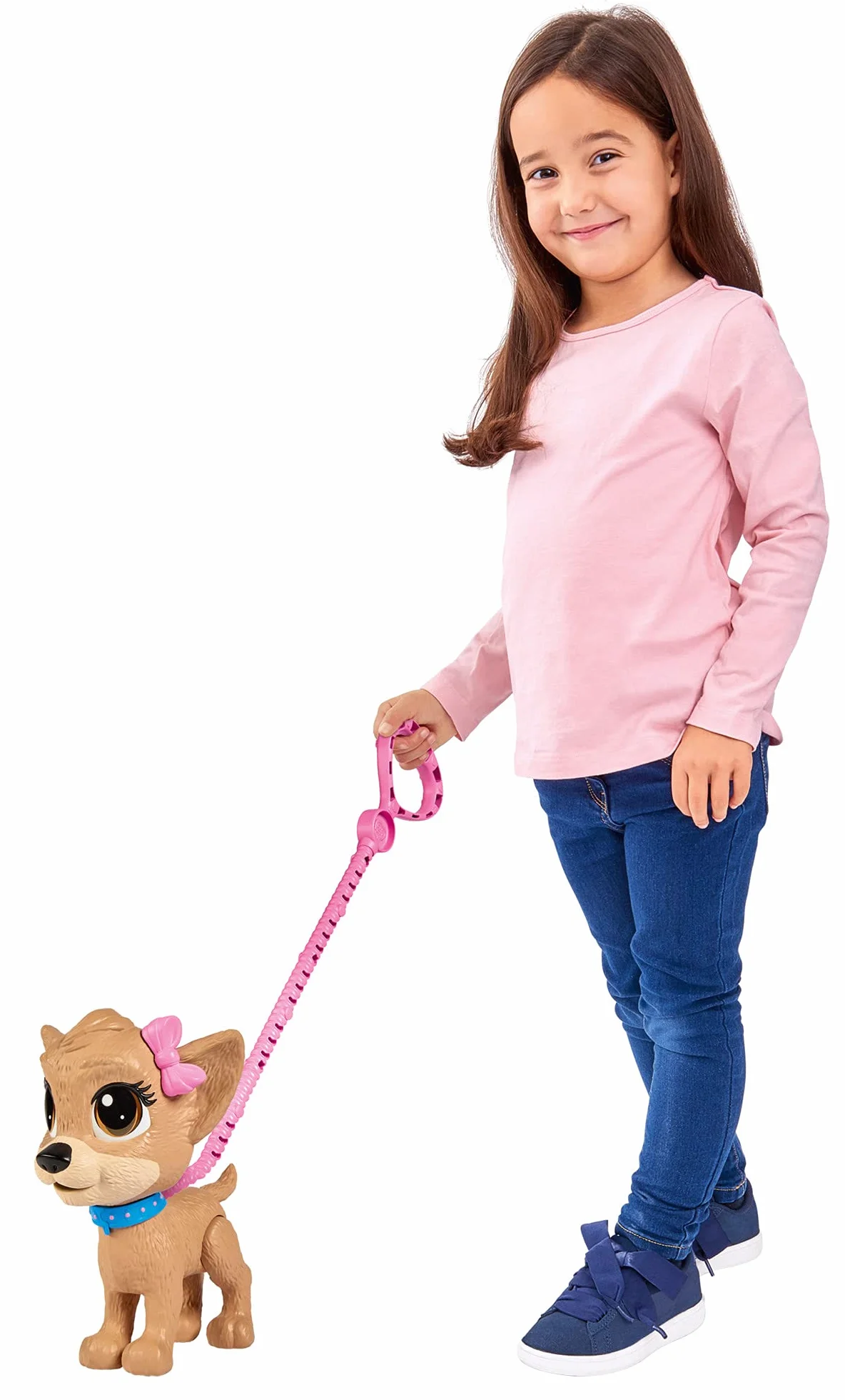 Simba 105893460 Chi Chi Love Pii Pii Puppy - Perro para pasear, Hace pipí, a Partir de 3 años, 20 cm