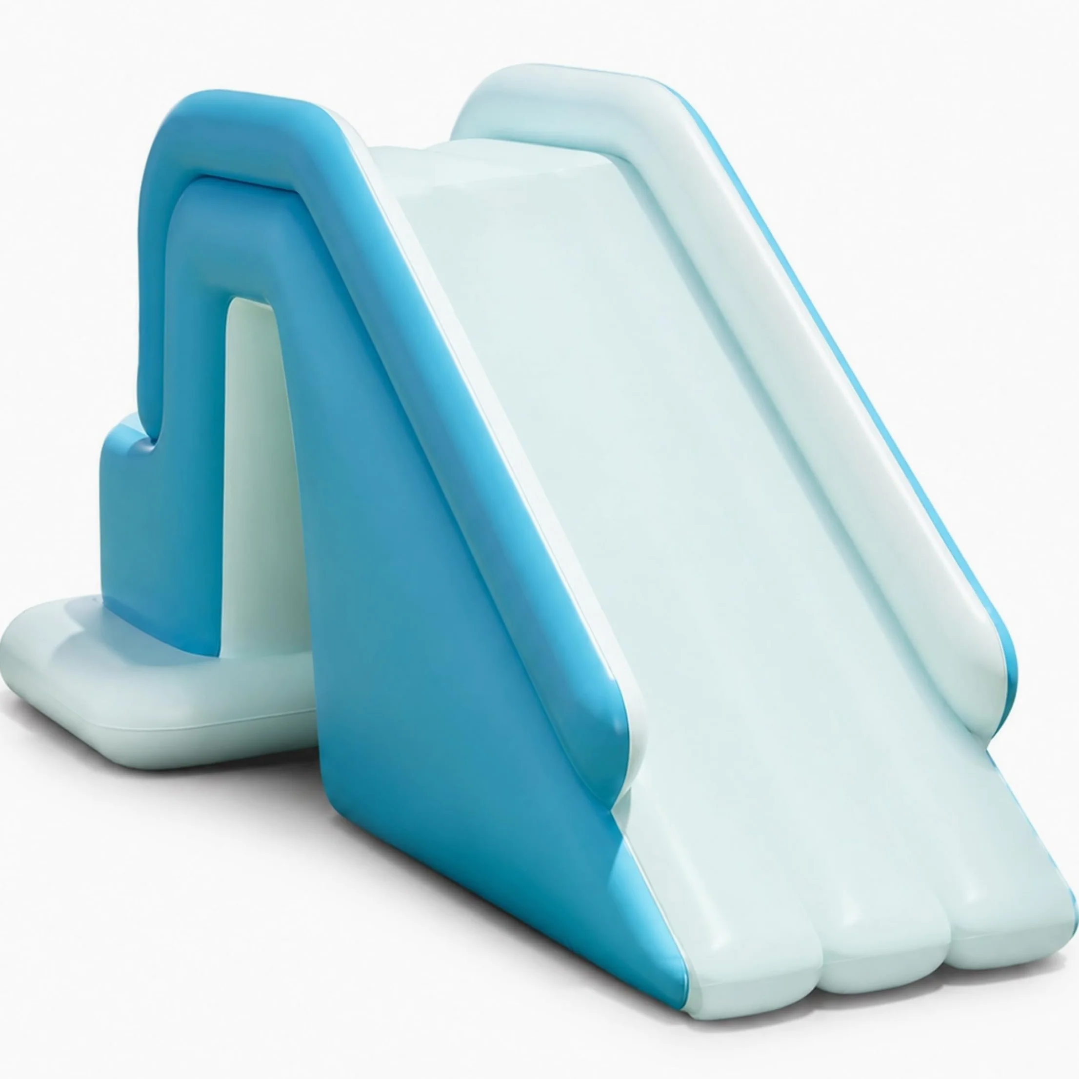 Tobogán de Piscina Inflable sobre el Suelo tobogán acuático Inflable de PVC Juguete de Juego para familias Grandes y niños con inflado rápido para Patio Trasero