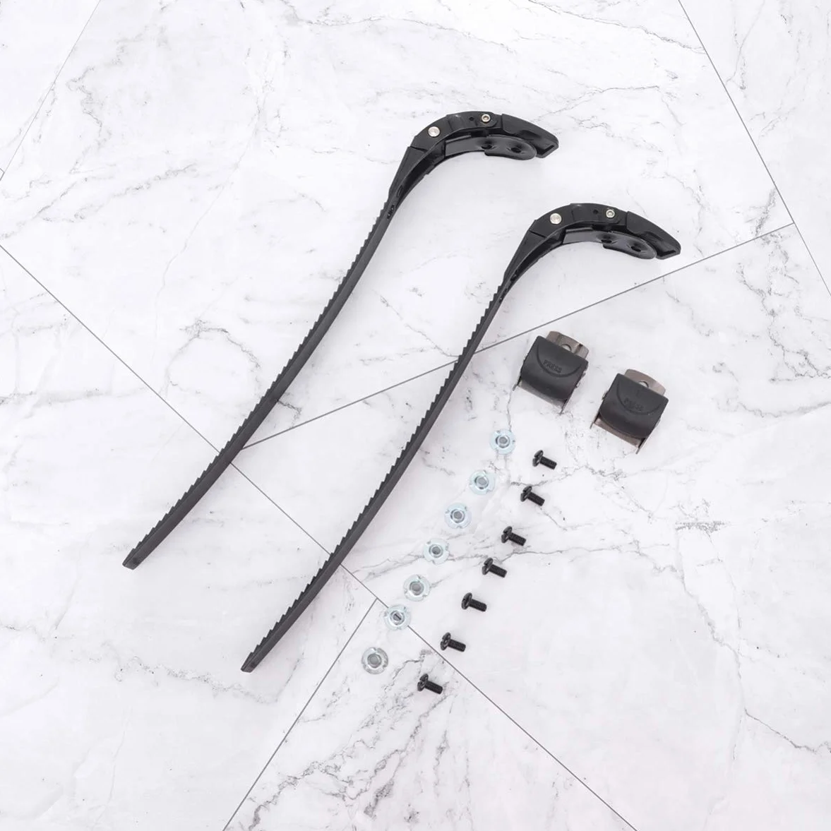 VORCOOL Juego de 2 Zapatos de Repuesto para Patines con Tornillos, Tuercas y Hebillas