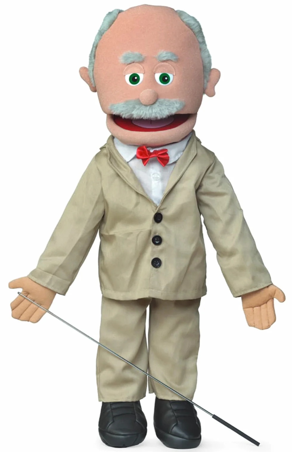 Pops, abuelo hispano, cuerpo completo, marioneta de estilo ventrílocuo, 65 cm