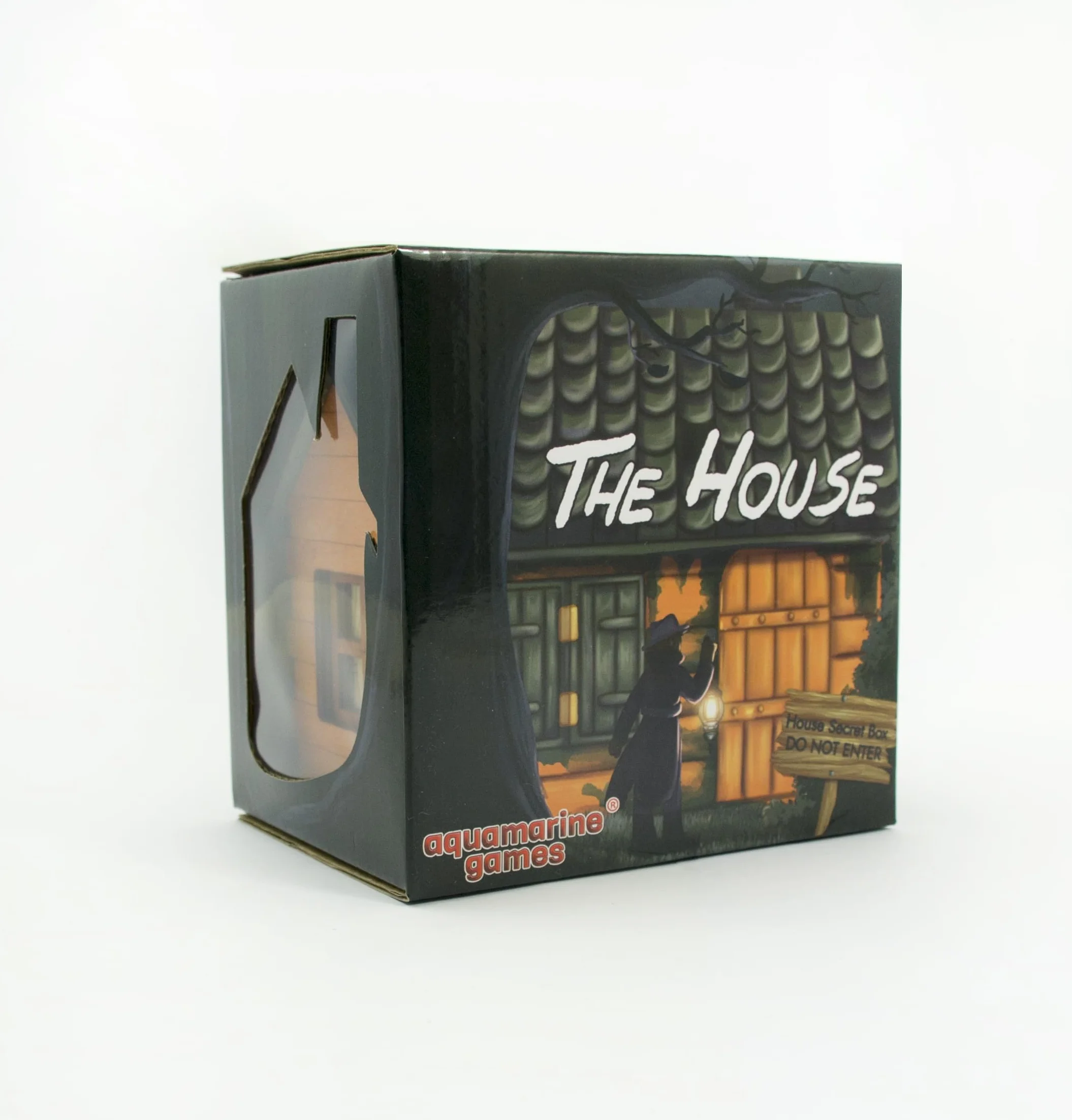The House, Juego de Rompecabezas en Madera, Caja Secreta con Código QR, 1-6 Jugadores, A Partir de 6 Años