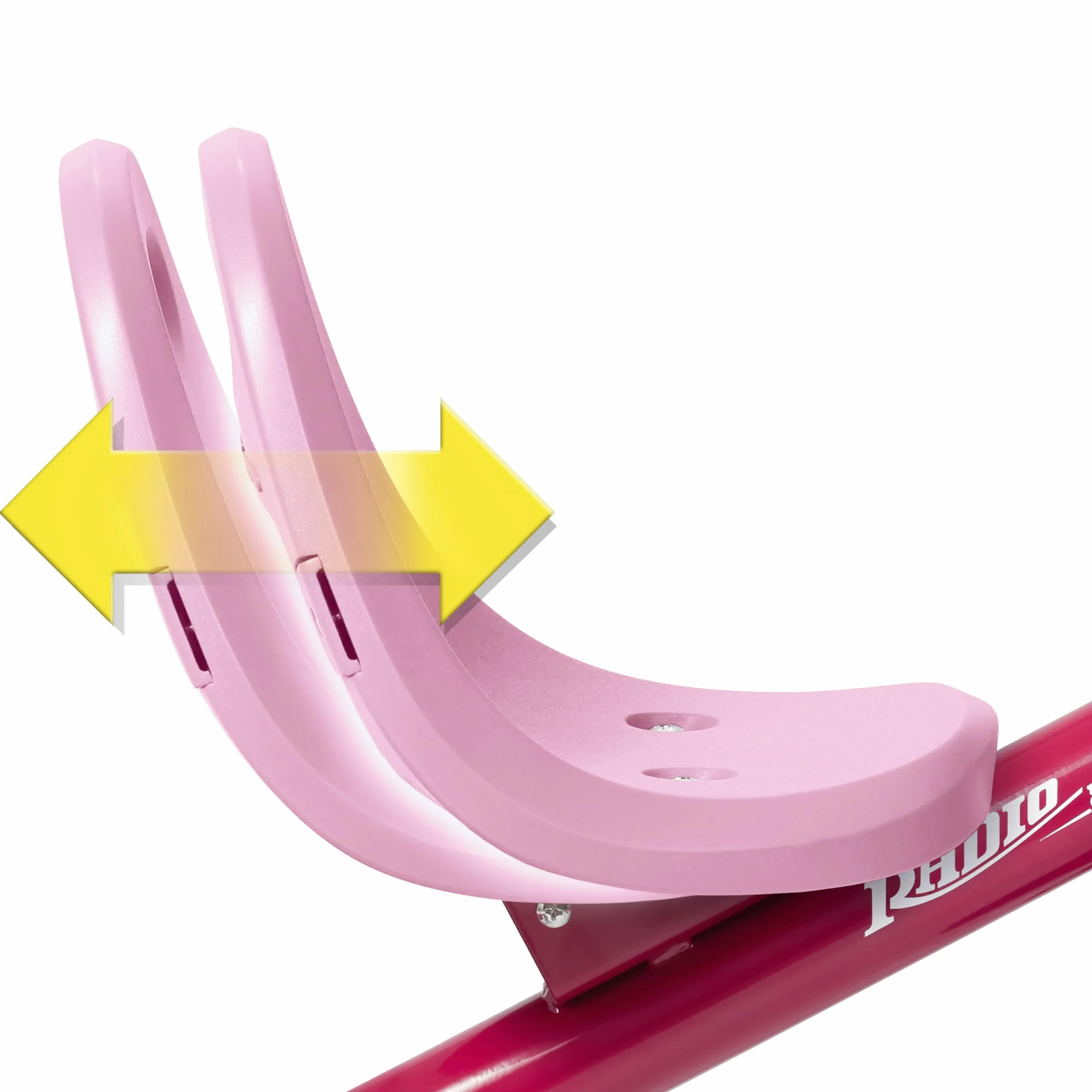 Radio Flyer 3 en 1 Triciclo Stroll 'N Trike, Triciclo Rosa para niños pequeños de 1,5 a 5 años
