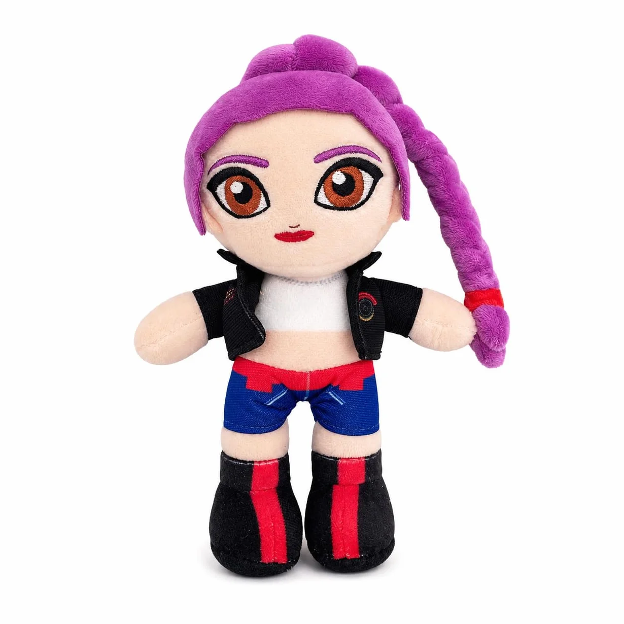 Peluche K-Pop Music 20 cm Lila, Muñeca de Tela Suave, Poliéster, Regalo Fans Música Coreana