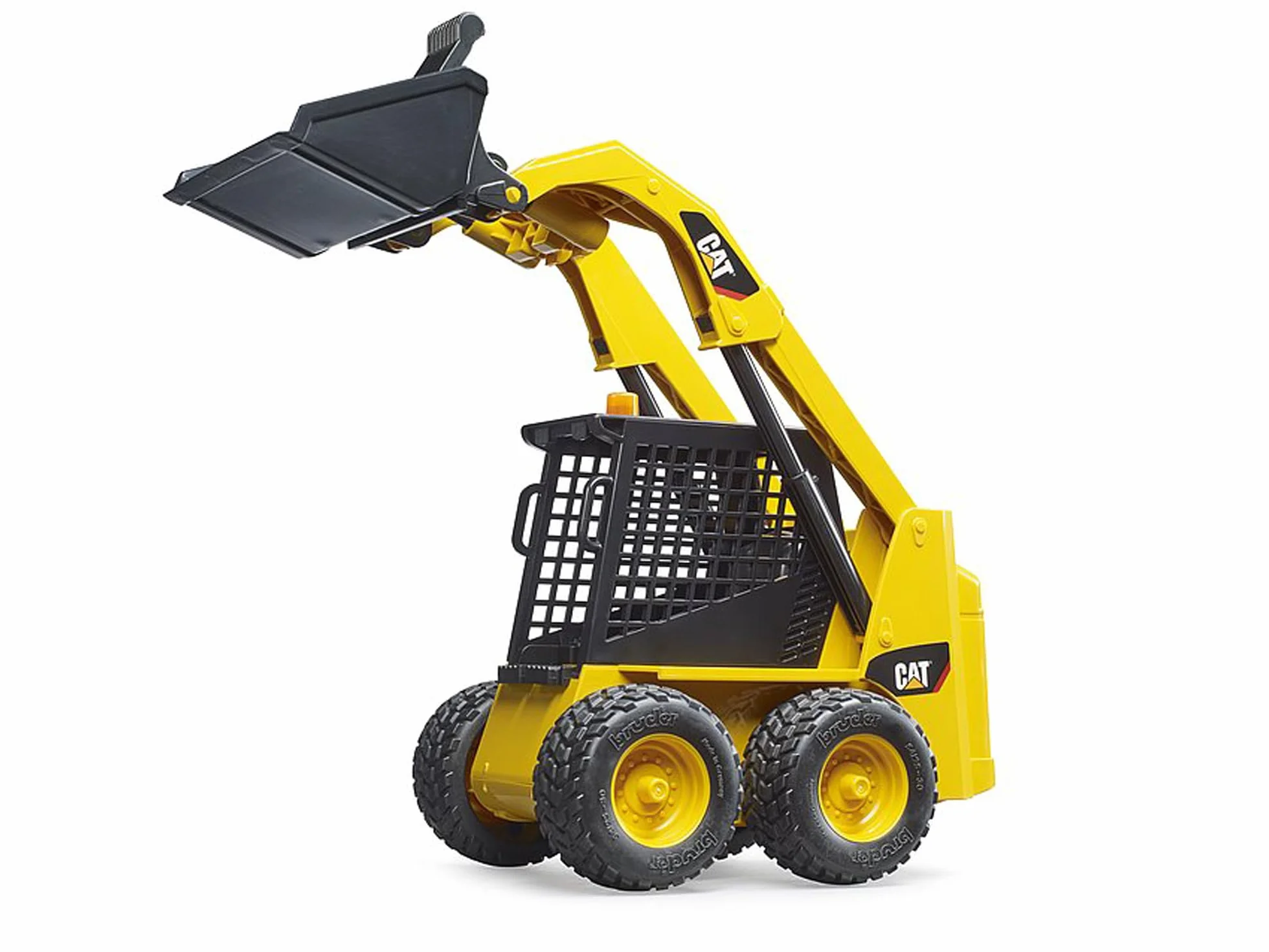 bruder 02481 - Minicargadora Cat - 1:16 Vehículos, Cuchara frontal, Obra, Vehículo de construcción, Máquina de construcción, Toy
