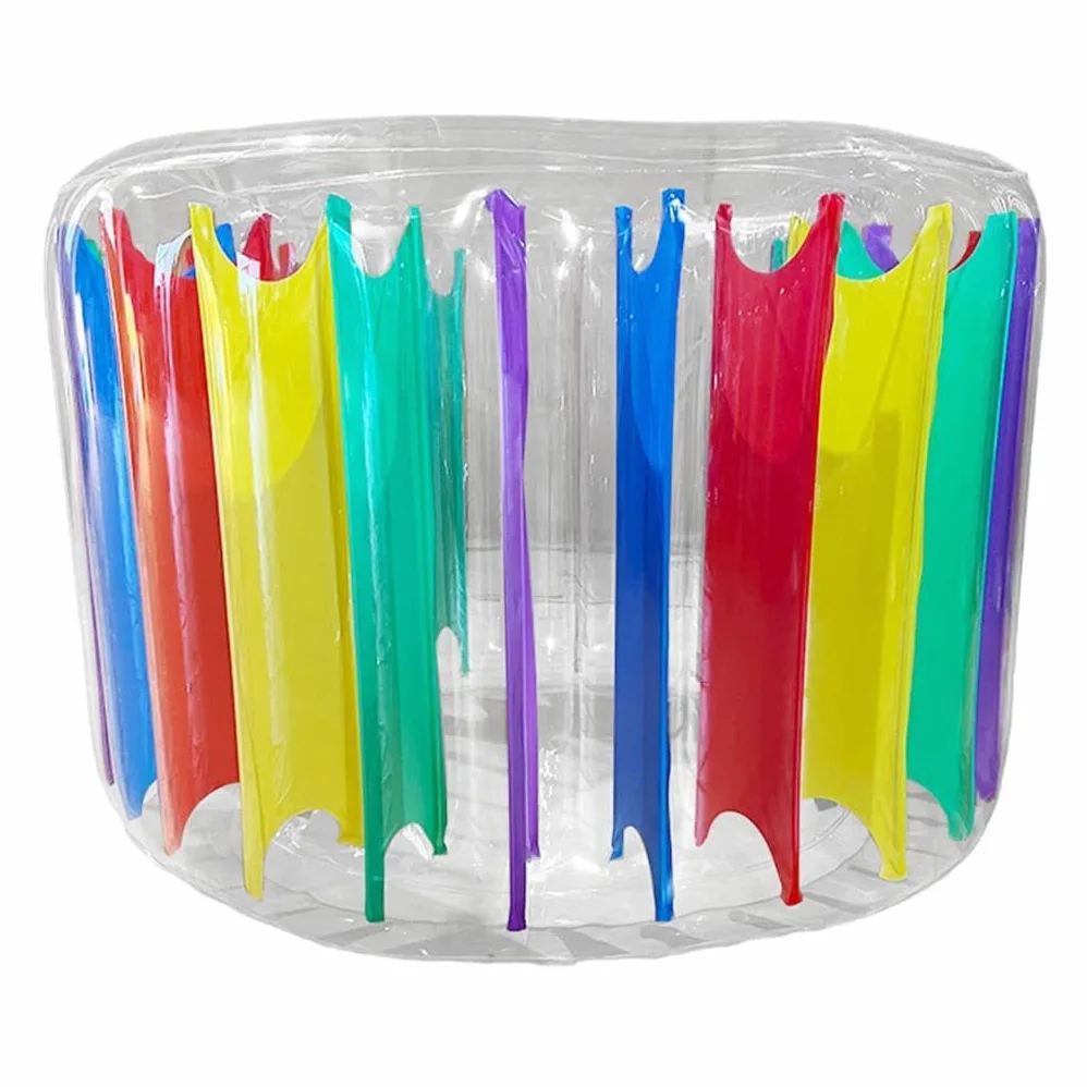 Rueda Inflable Gigante para Piscina Juguete Acuático Flotador de Agua Tubo Flotante para Niños y Adultos PVC Resistente Adecuada para Piscina Jardín, Estilo a 120x84x80cm