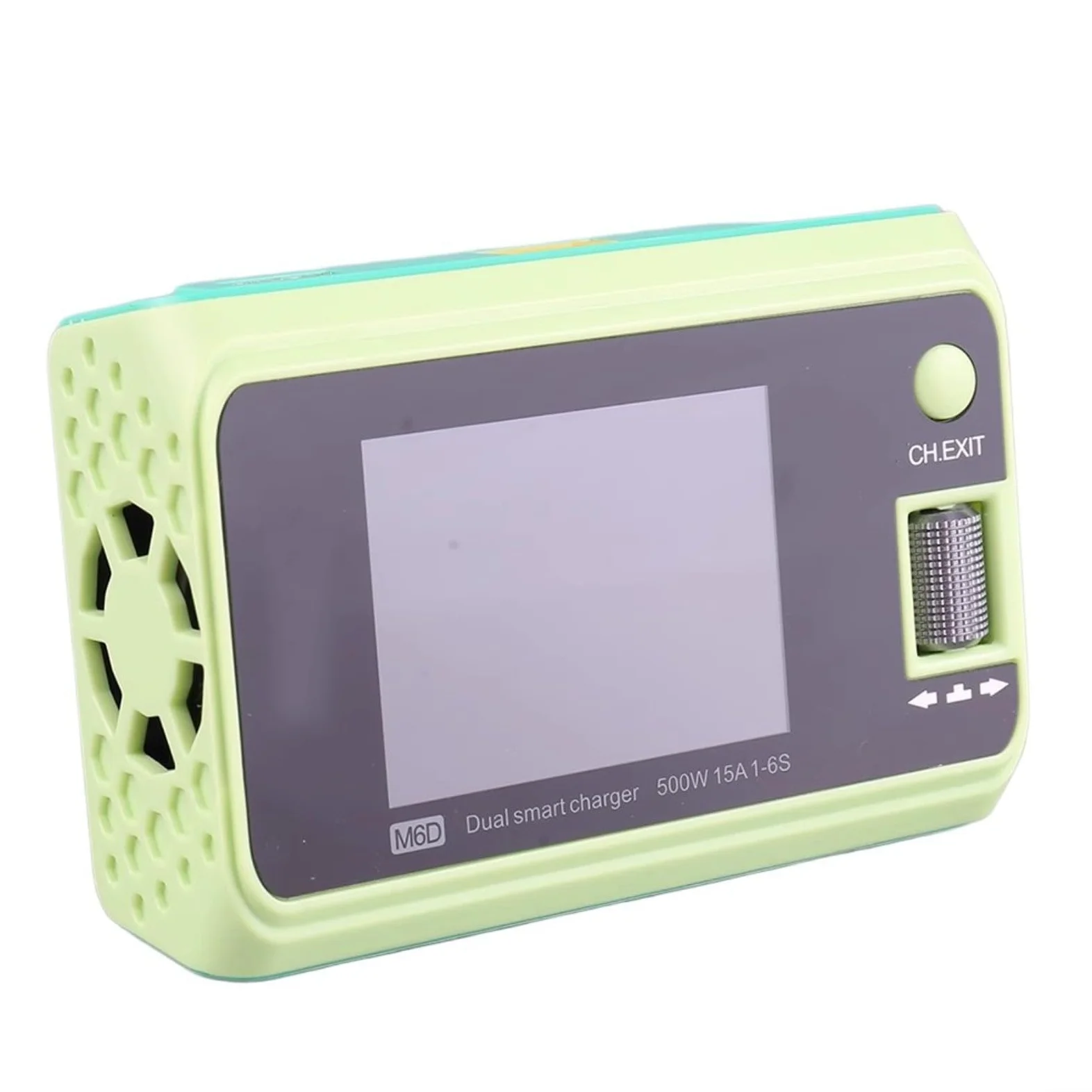 M6D Dual Channel 500W Balance para cargador para 6S para baterías Lipo con distribución de potencia asíncrona e interfaz USB para actualización de firmware (B)