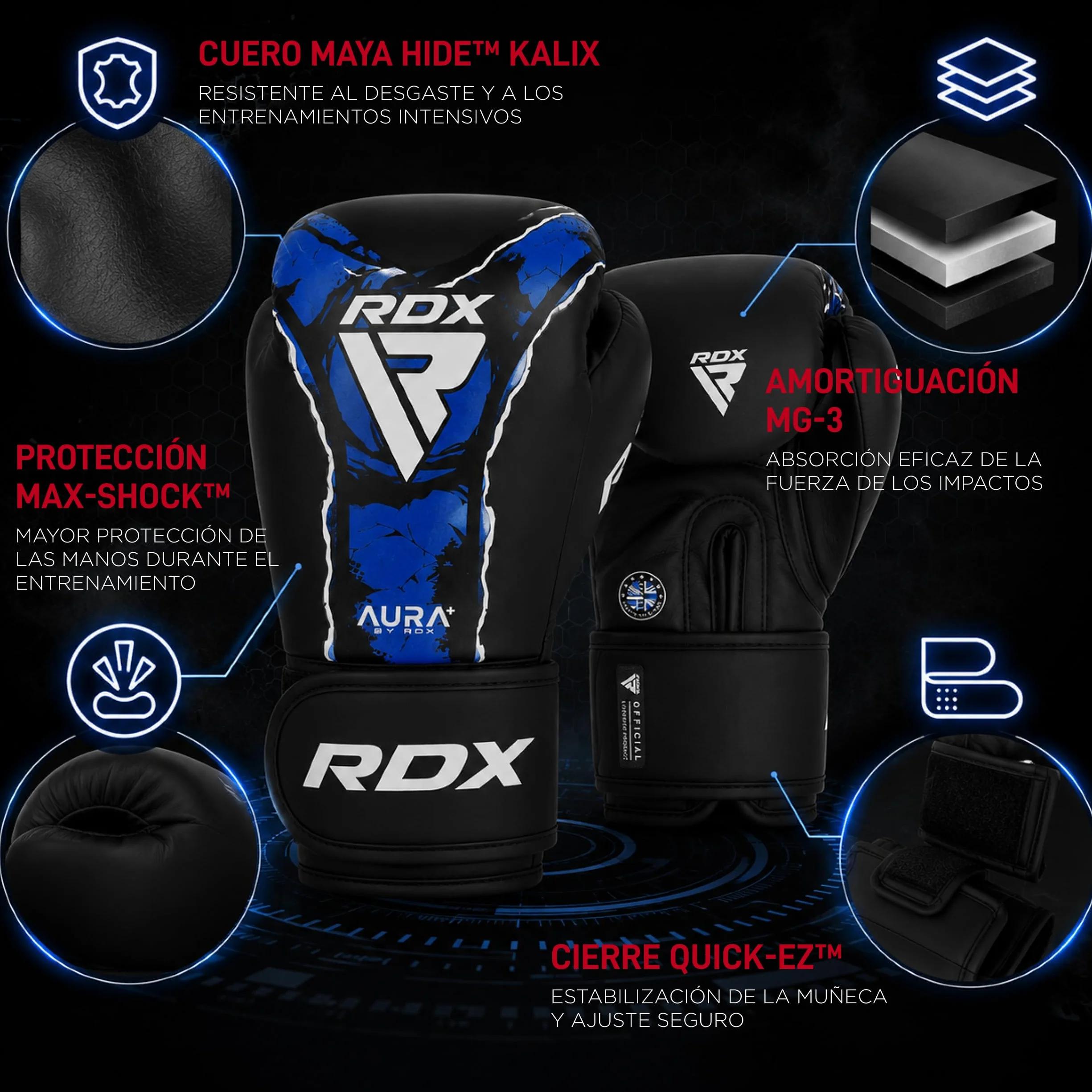RDX BOXING GLOVE AURA F17