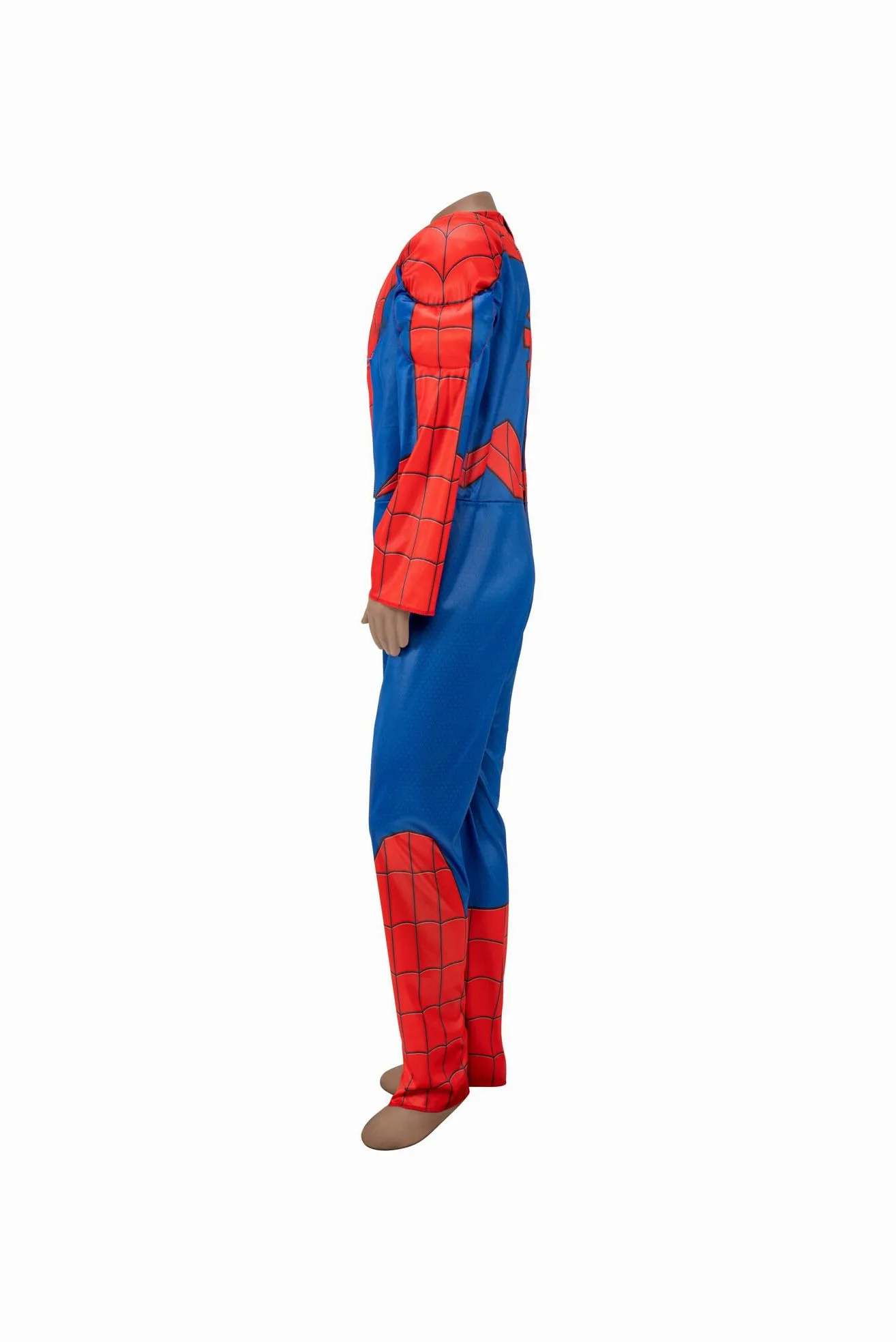Marvel Spider-Man - Disfraz adaptativo oficial juvenil – Disfraces con características adaptativas (la cubierta de rueda se vende por separado)