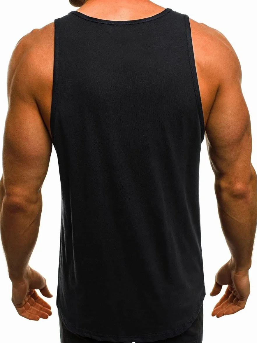 HOTCAT Camiseta sin mangas para hombre diseño oso panda gafas de sol estilo callejero