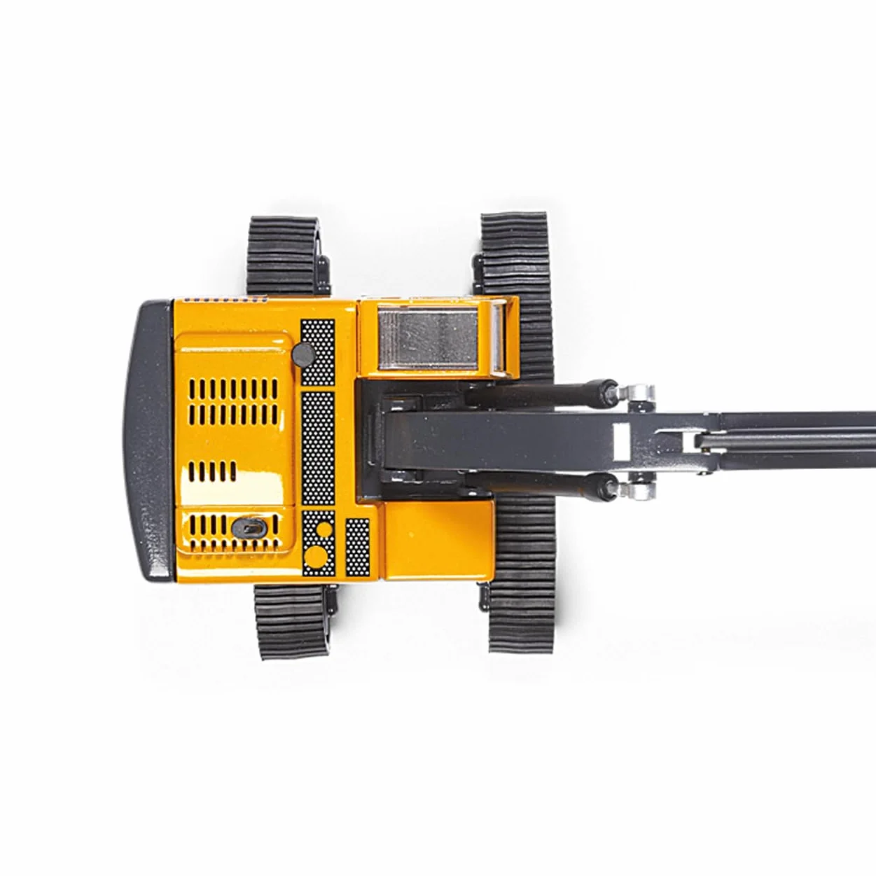 Siku 3535 Excavadora hidráulica Volvo, Brazo de Excavadora Funcional, 1:50, Metal/Plástico, Amarillo