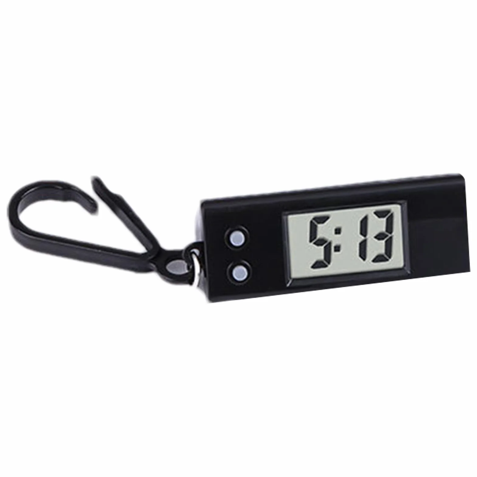 Reloj de Bolsillo Digital LCD Mini con Clip Cuenta Regresiva Portátil Regalo
