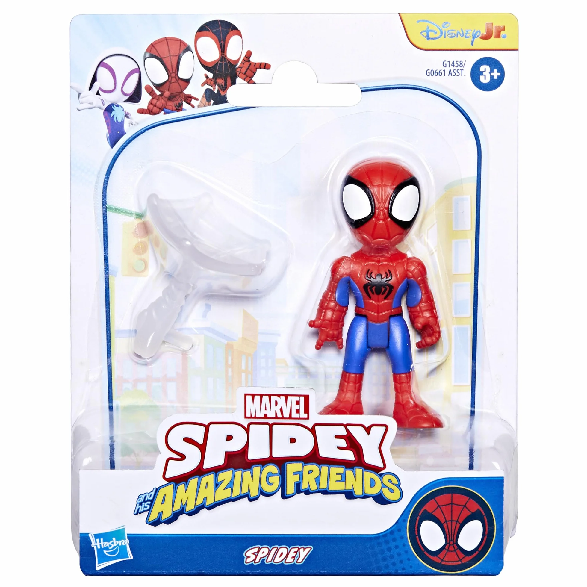 Marvel Spidey and His Amazing Friends, Juguete Spidey con Accesorio