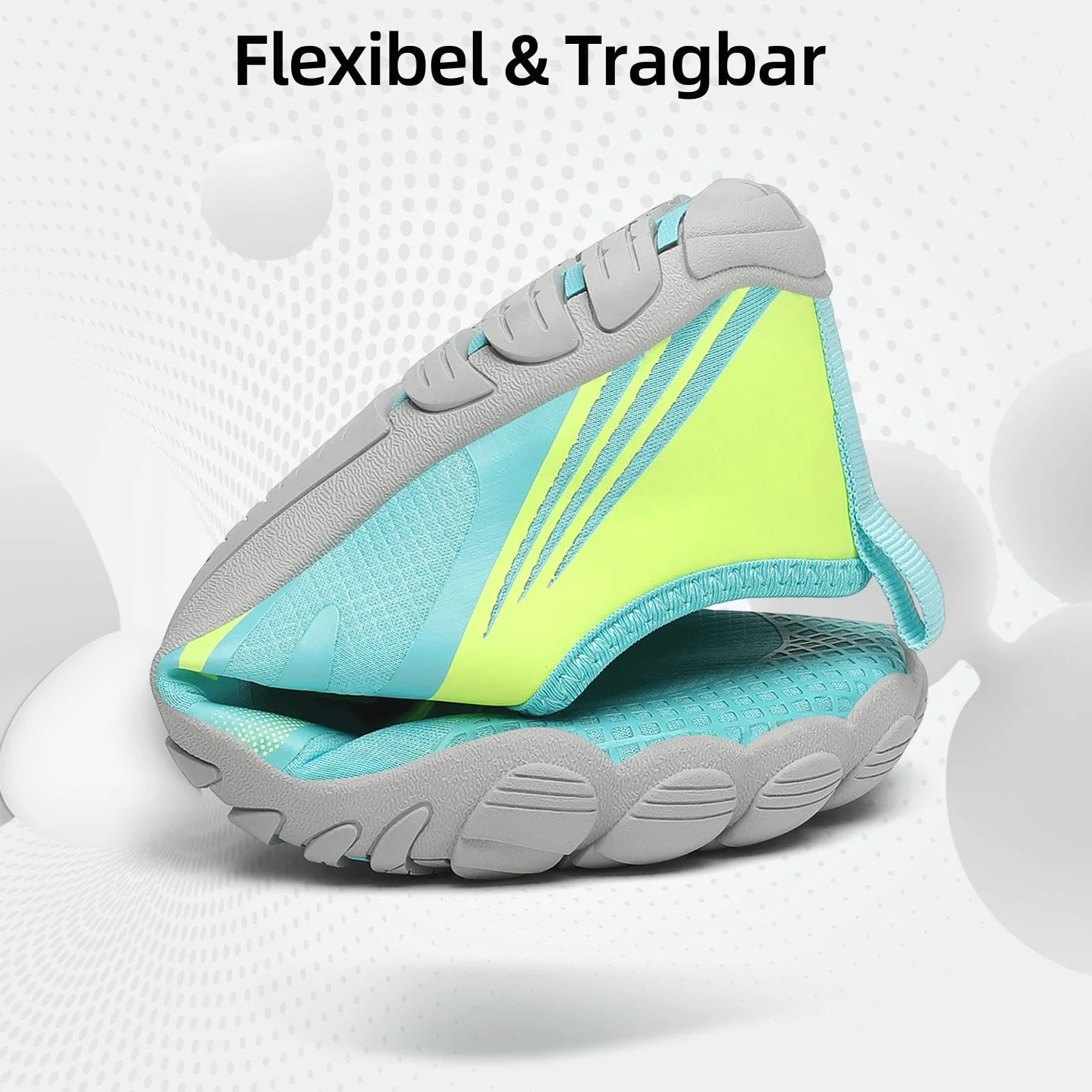 SAGUARO Zapatos de Agua para Hombre Surf Escarpines Playa Natación Respirable Antideslizante 35-46