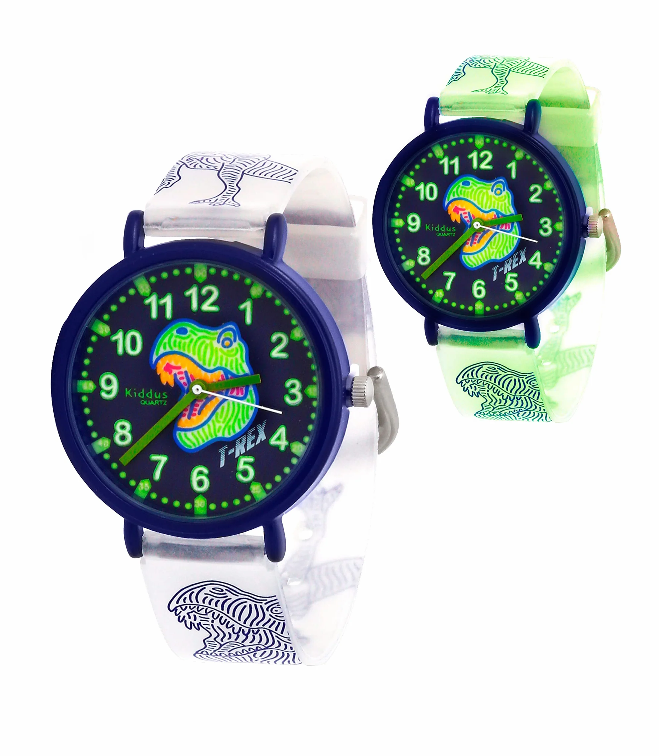 Kiddus Reloj Educativo Infantil Analógico para Aprender la Hora, Mecanismo Japonés