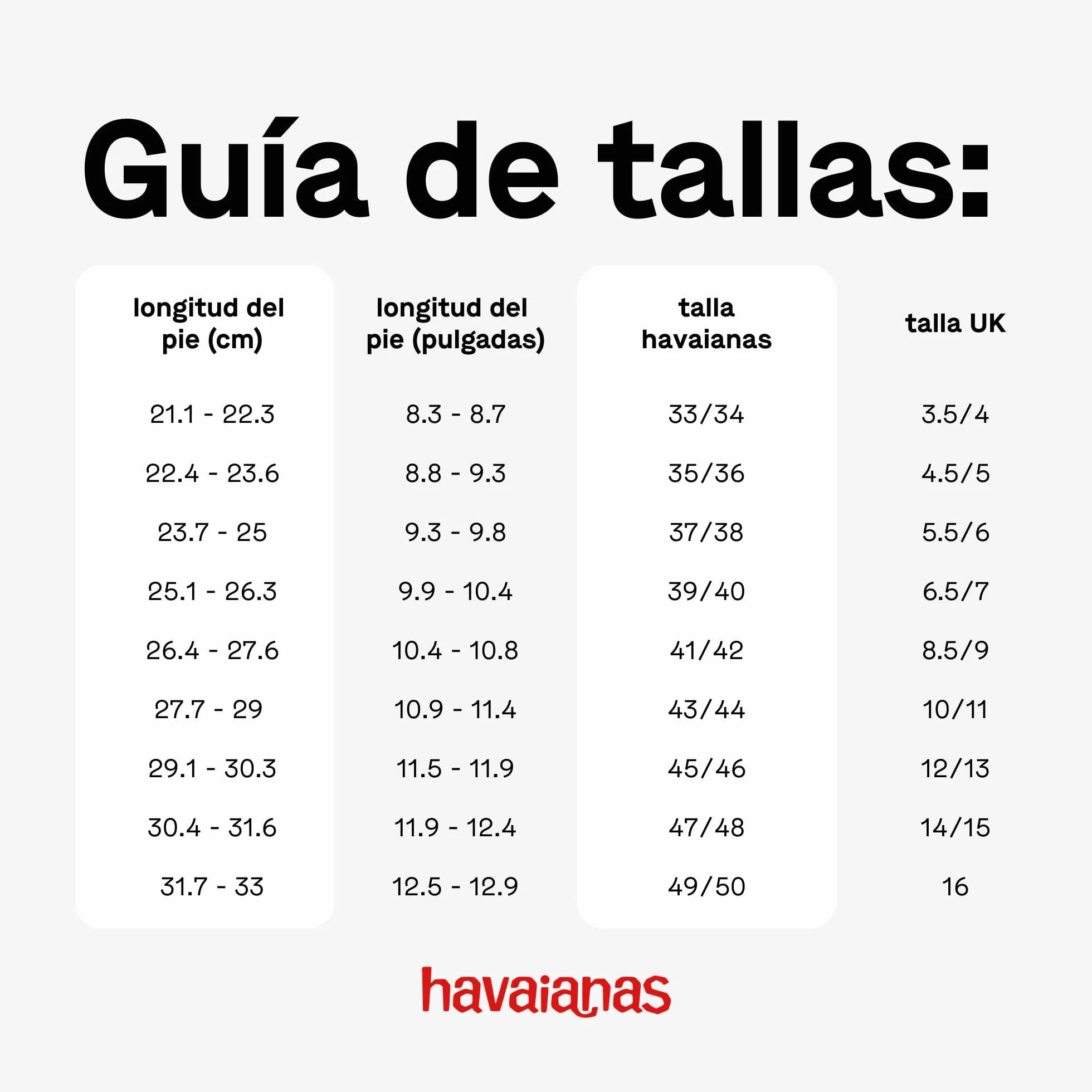Havaianas Top Color Chanclas Unisex Antideslizante