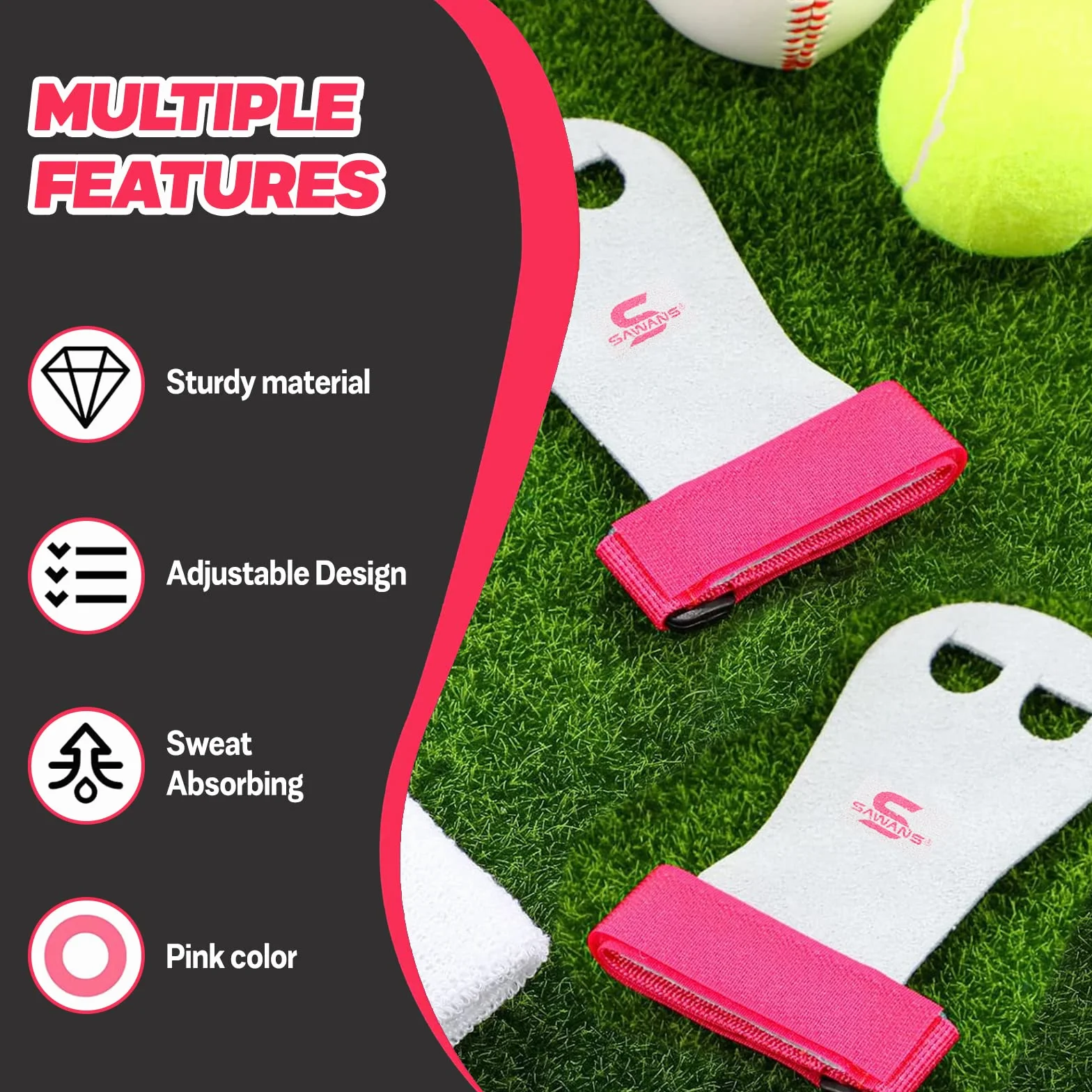Palma de piel para entrenamiento de gimnasia, dominadas, correas de muñeca, soporte fuerte, equipo de protección para niños