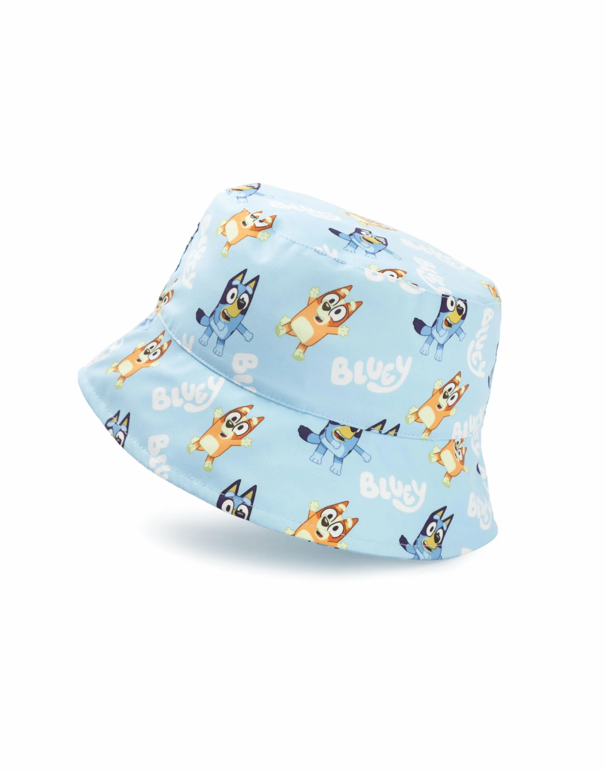 Bluey Set de Gorro y Gorra para Niños Estampado de Bandit y Chili Azul Unisex Infantil Correa Ajustable