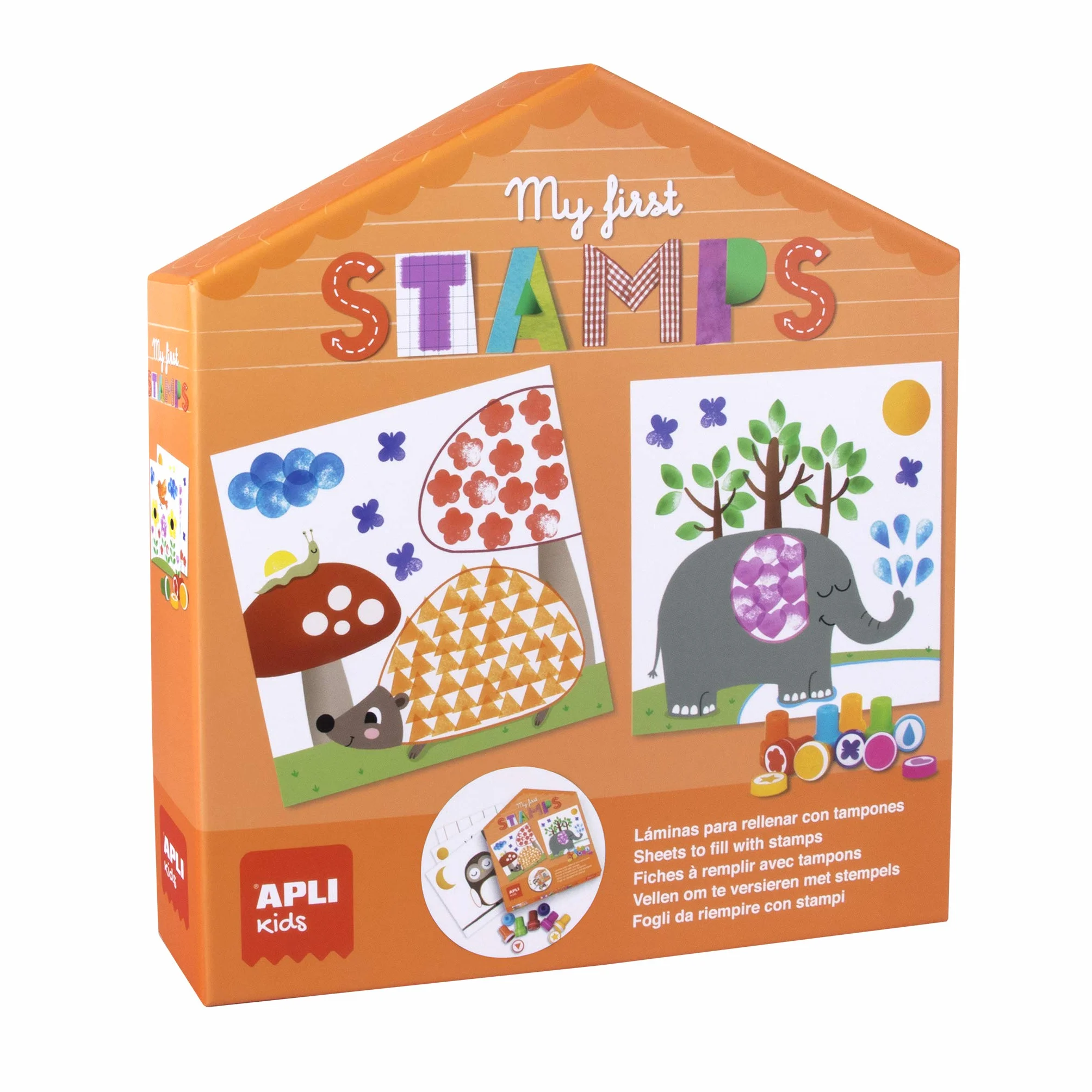 APLI Kids 18506 - My First Stamps, mis Primeros Sellos