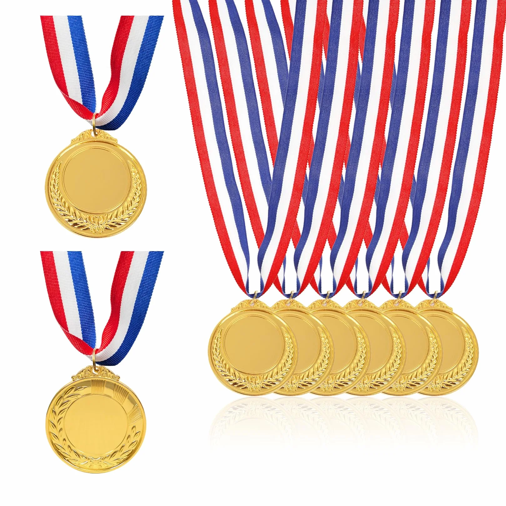 Medallas de Metal para Niños Oro para Ganadores en Concursos Deportivos Fiesta Ortografía Abejas Cumpleaños