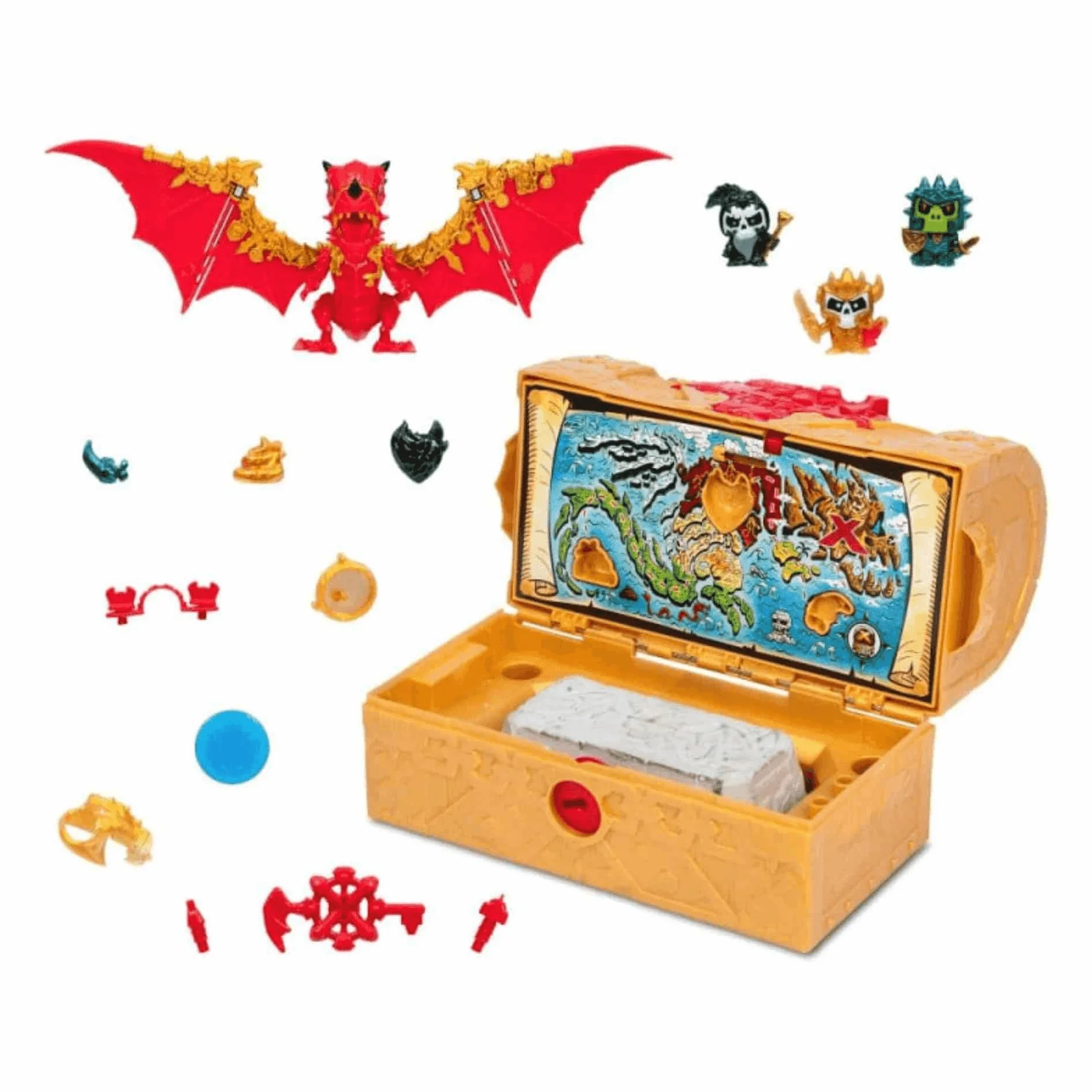 Treasure X Figura Cofre del Dragón