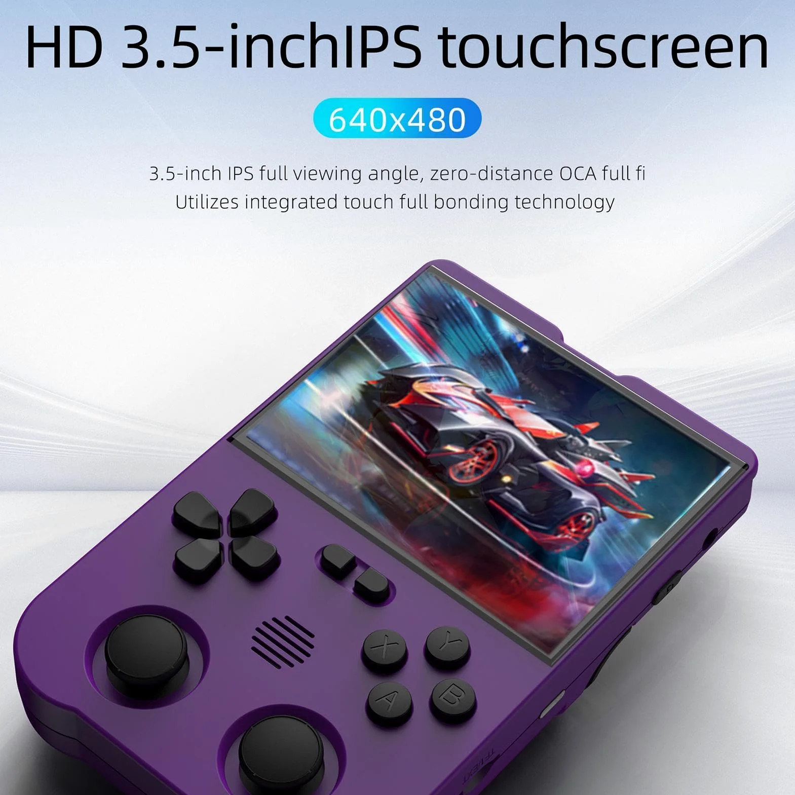 Handheld Retro | Consola de Juegos Retro con batería de 3000 mAh: Consola | de Videojuegos, Pantalla táctil de 3.5 Pulgadas, Consolas de Juegos, admite múltiples emuladores