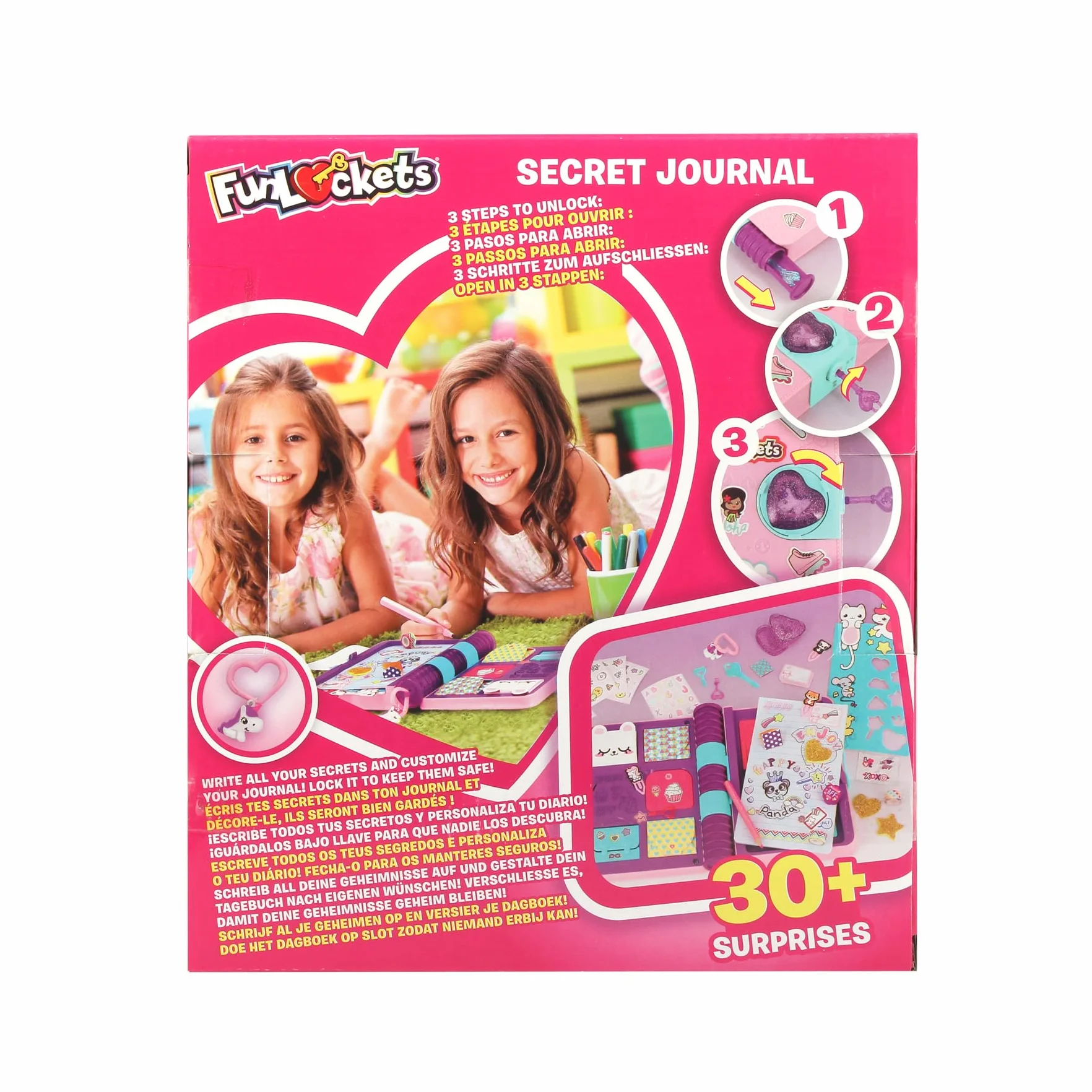 Jumbo Funlockets - Diario Secreto, recomendado a partir de 6 años