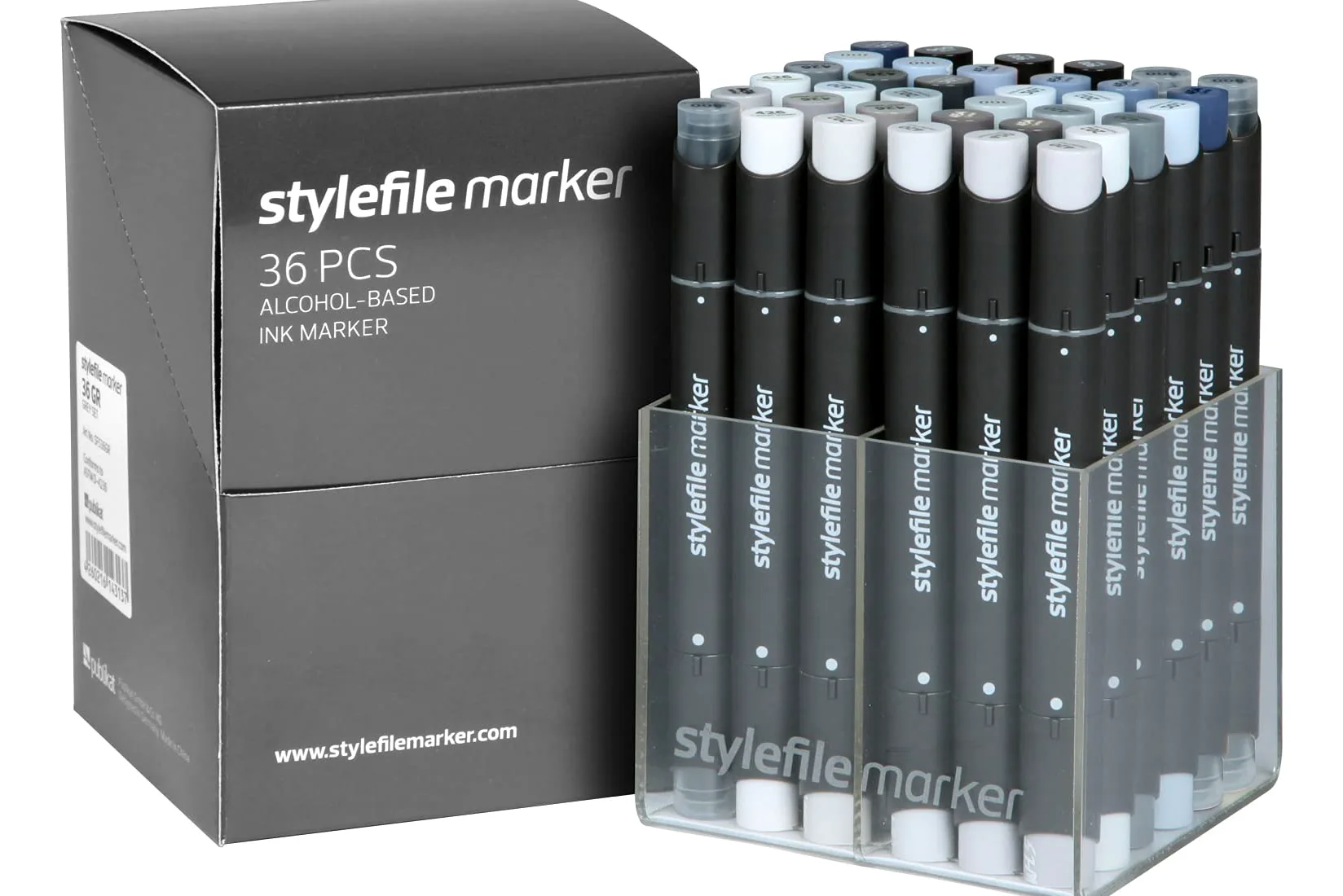 MONTANA ROTULADOR Stylefile Grey Set 3 6 uds