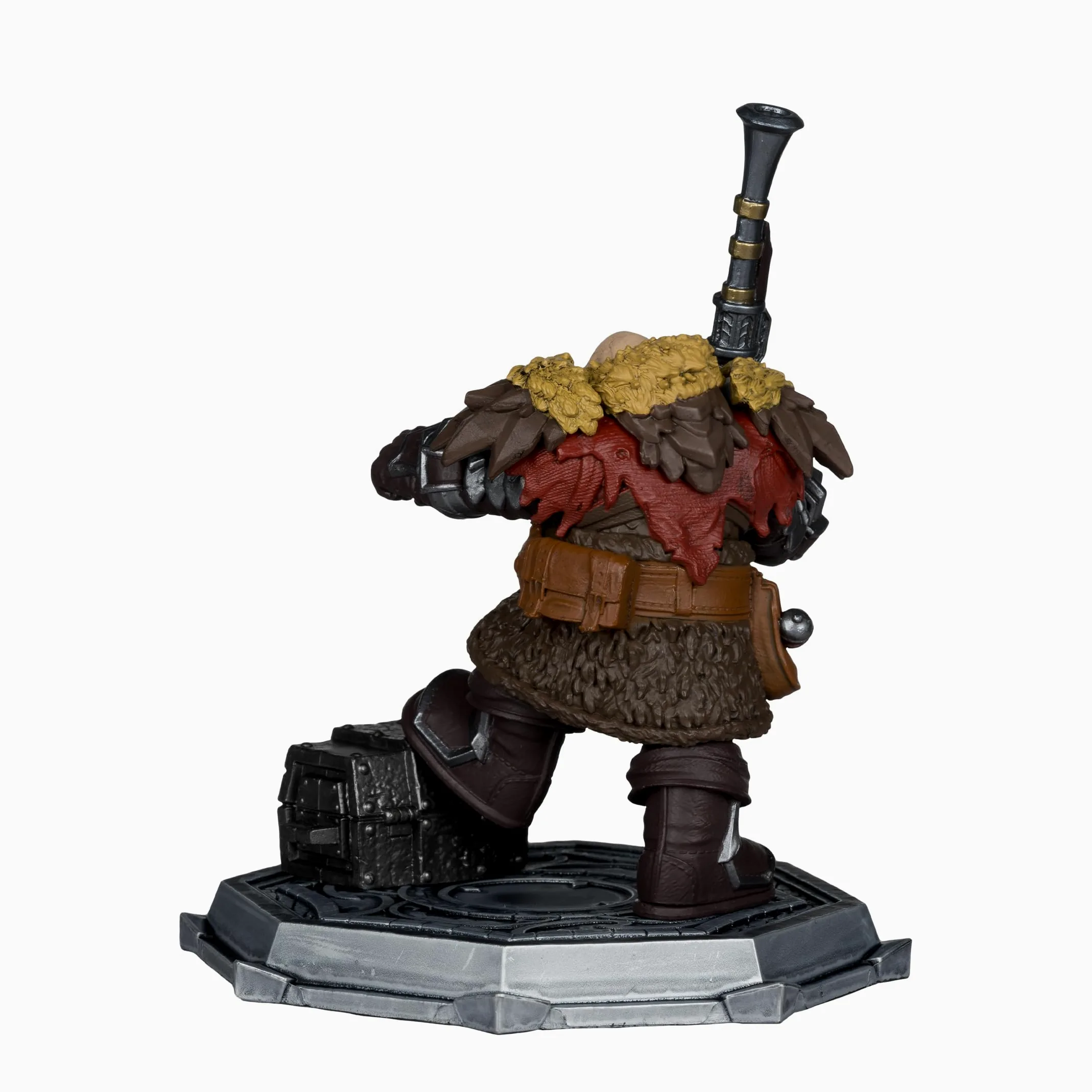 McFarlane Toys - World of Warcraft Dwarf Hunter: Beastmaster & Marksman and Pandaren: Monk & Rogue Figura Posada a Escala 1:12 de Lujo, 2 Unidades, Etiqueta Dorada