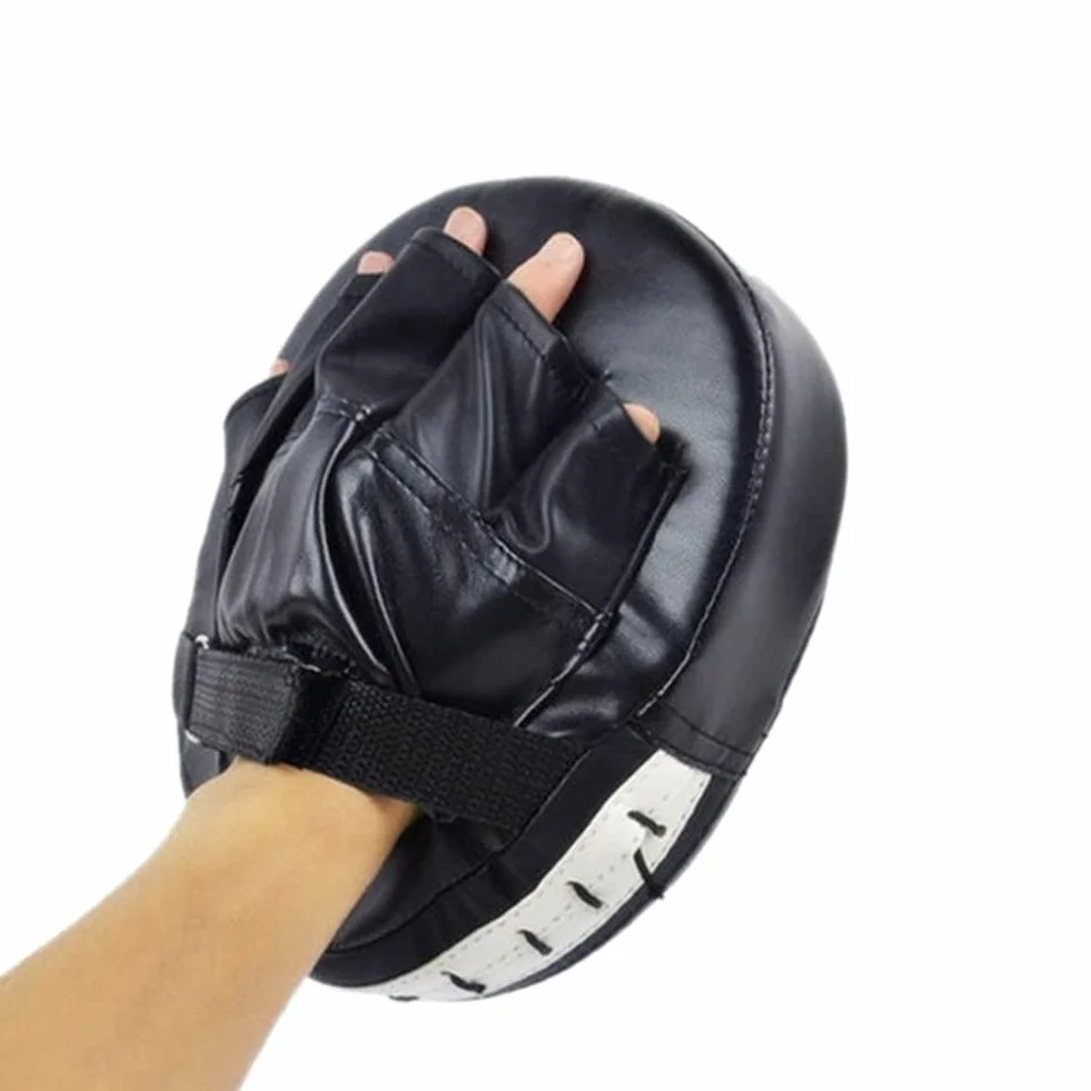 Manoplas Boxeo Cuero PU Almohadilla Golpeo Entrenamiento Kickboxing Karate Taekwondo MMA Muay Thai
