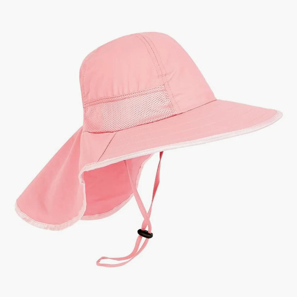 MRKU Sombrero de Sol de Verano de ala Ancha para niños, Gorra Tipo Cubo para la Playa, niñas, Viajes, Exteriores, Moda, Lindo Dinosaurio, niño, Casual