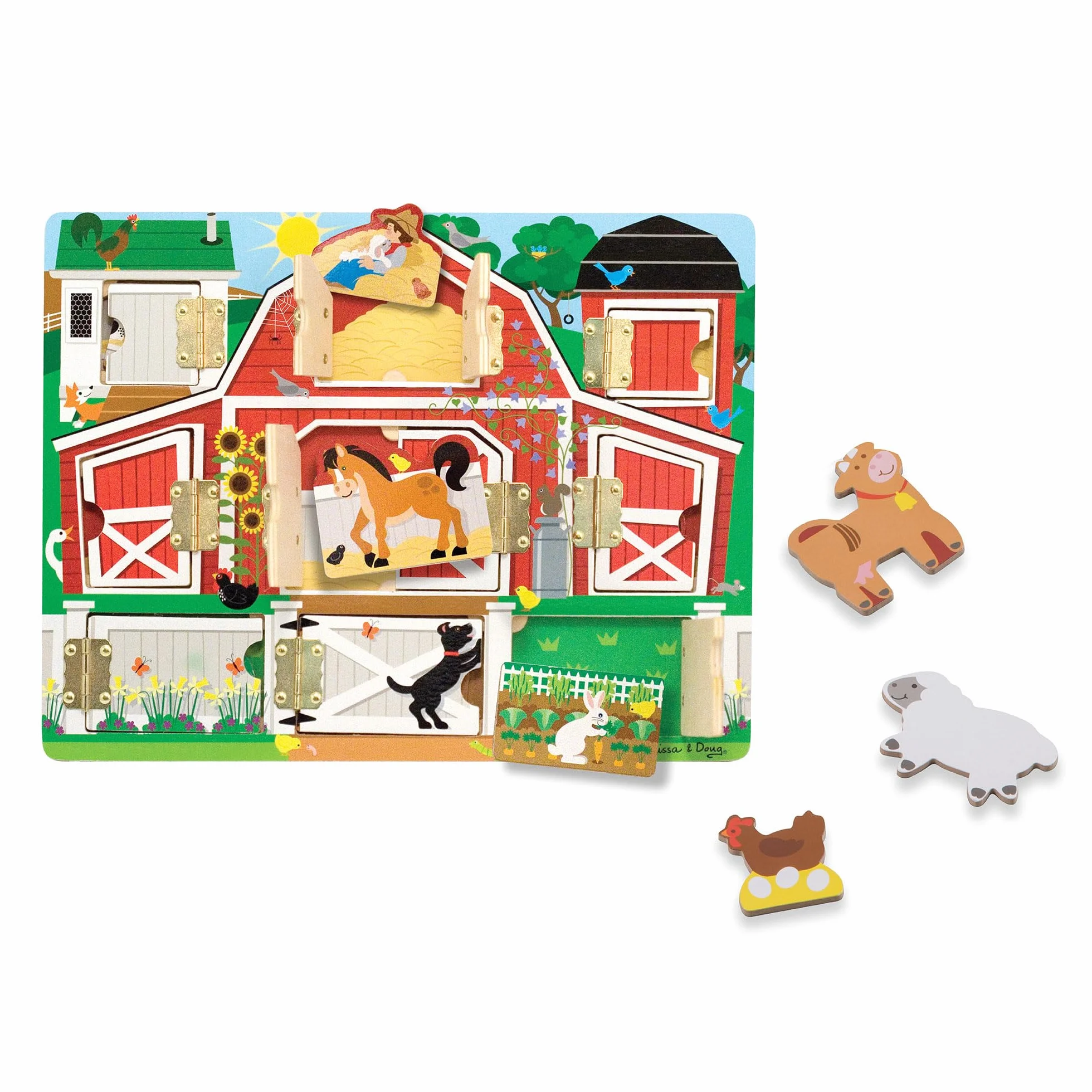 Melissa and Doug Granja de Las escondidas, 3+ Años