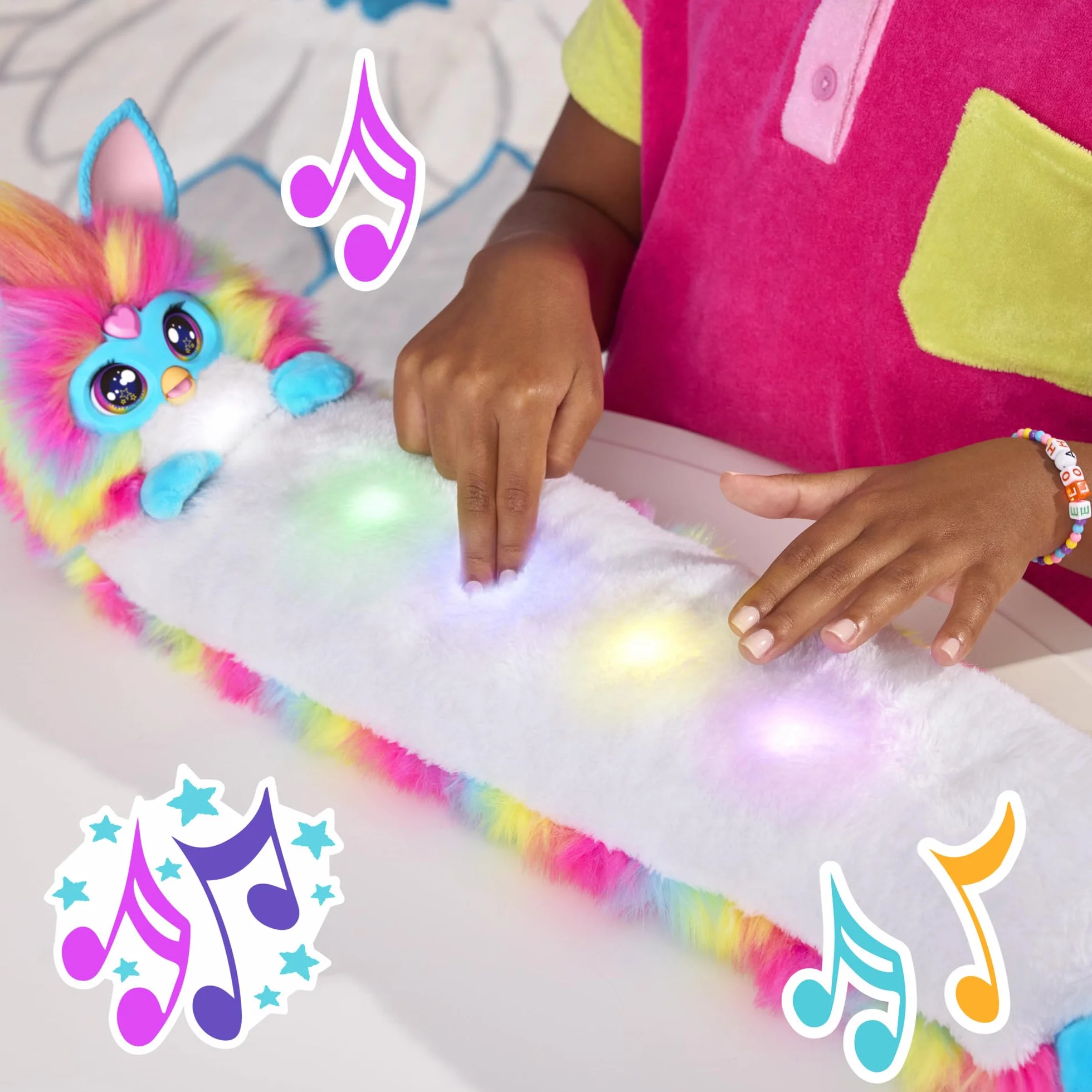 Furby DJ Furby - Juguete Interactivo Arco Iris