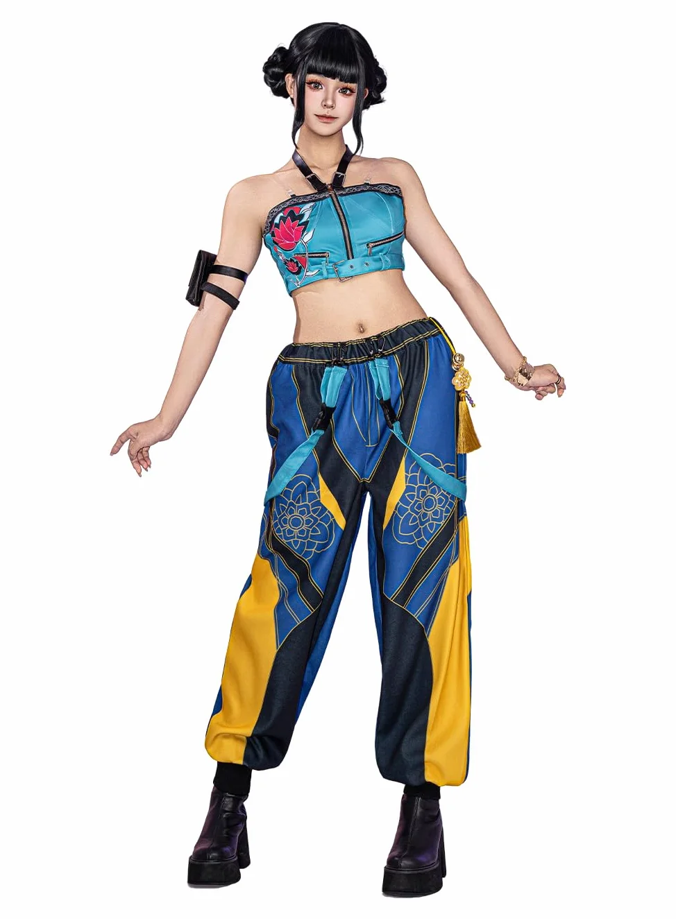 OSIAS Zoey Cosplay Mujer con Almohadillas Integradas en el Top