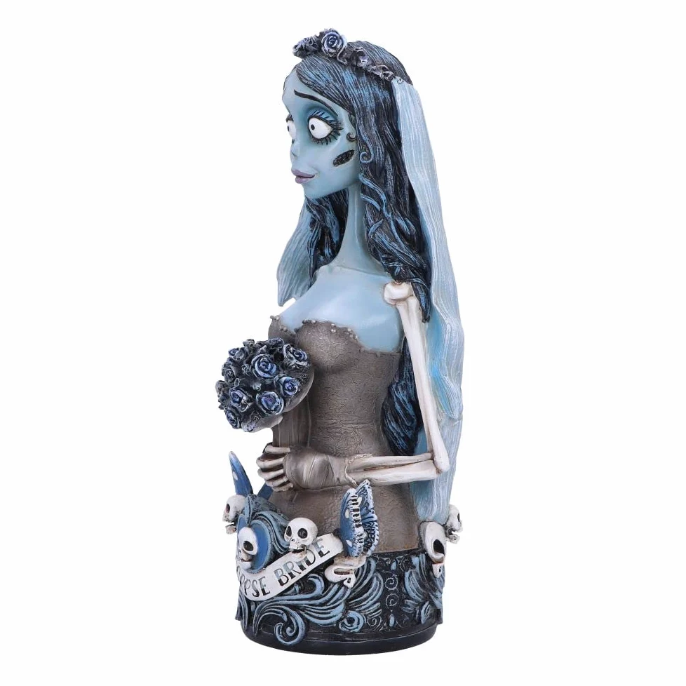 Nemesis Now Busto Emily de Novia cadáver con Licencia Oficial, Azul, 29,3 cm