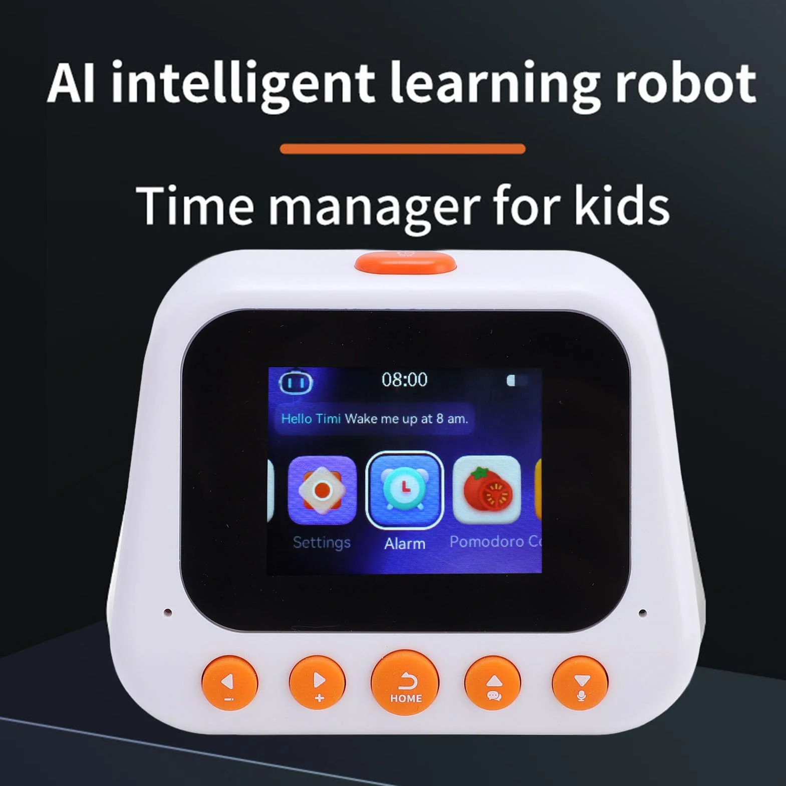 Asixxsix Robots Smart Talking,2 en 1 Voice AI Robot de Aprendizaje Inteligente, Robot Interactivo con Traducción Multifuncional de Voz, para Regalos de Cumpleaños para Niñas y Niños