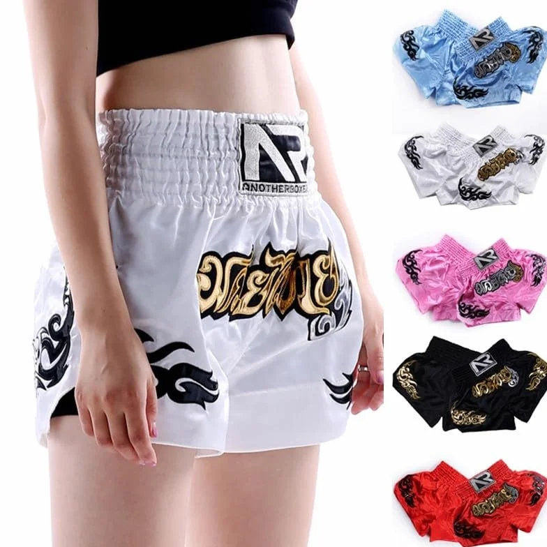 Pantalones cortos transpirables para niños fitness kickboxing