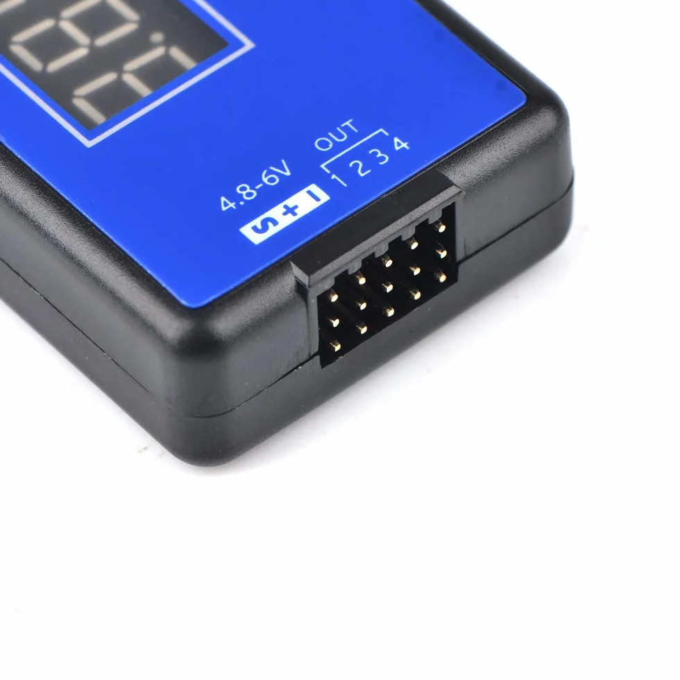 DollaTek Digital Servo Tester, Controlador de Velocidad del comprobador de consistencia ESC para RC Helicóptero Avión Coche Motor Acelerador Pantalla