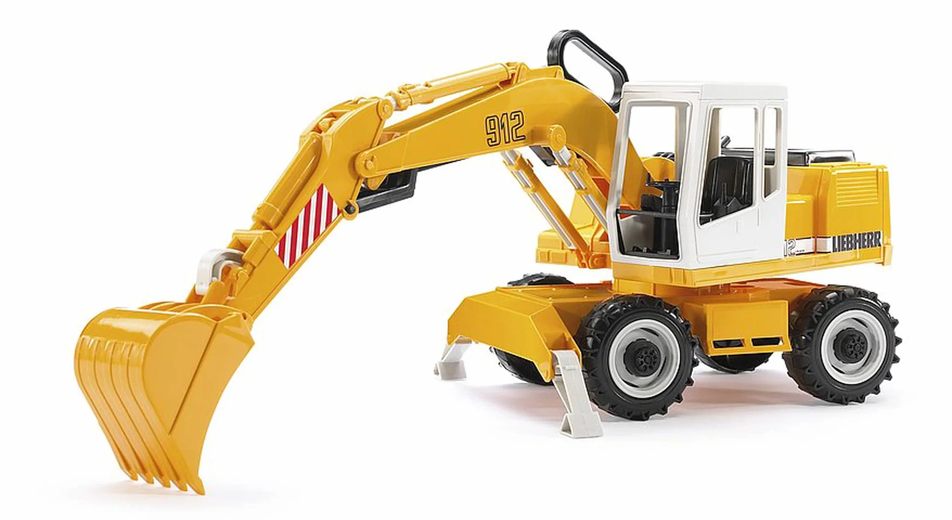 bruder 02426 - Excavadora Liebherr - 1:16 Obra, Vehículo de construcción, Excavadora, Trabajador, bworld, Máquina de construcción, Juguete