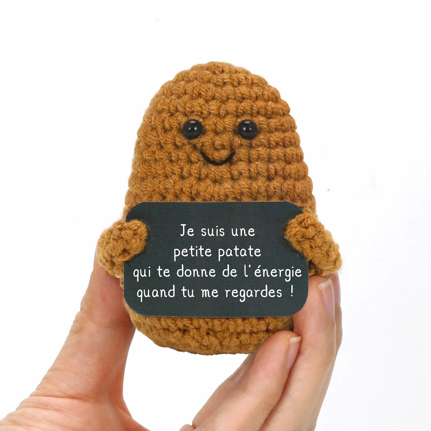 Aurasky Patata Positiva Francesa, Muñecos de Patata con Tarjeta Positiva