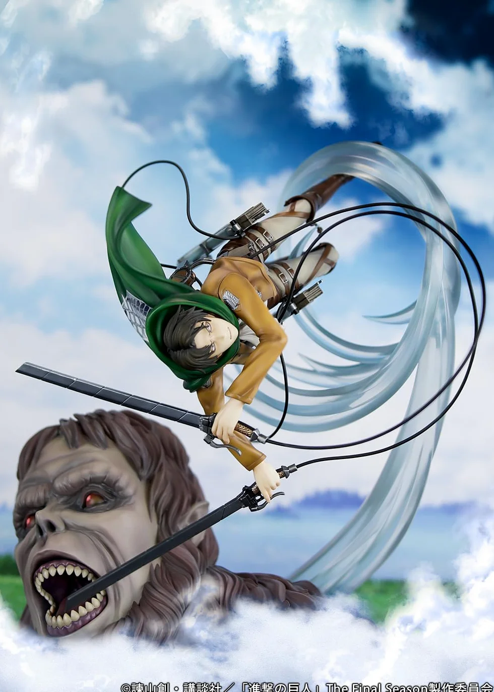 Proof Levi vs Beast Titan Ver. Fig. 27,5 cm Attack on Titan