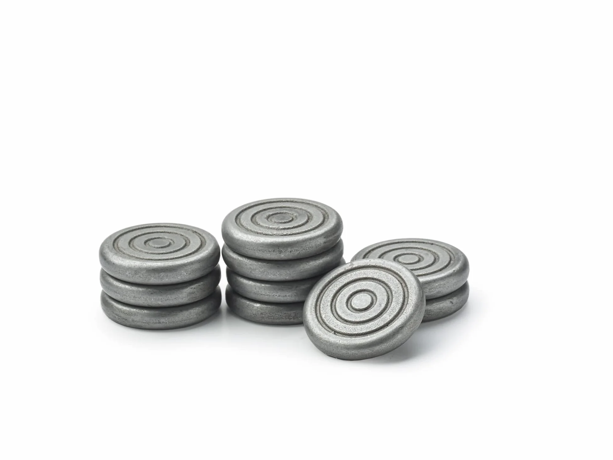 EVC Juego de la Rana, 10 fichas de Acero Inoxidable