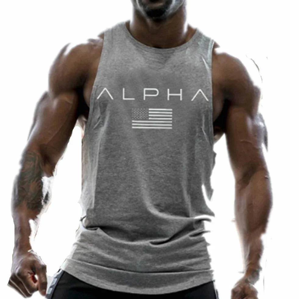 Camiseta Tirantes Hombre Deportiva Bodybuilding Culturismo sin Mangas Fitness Gym