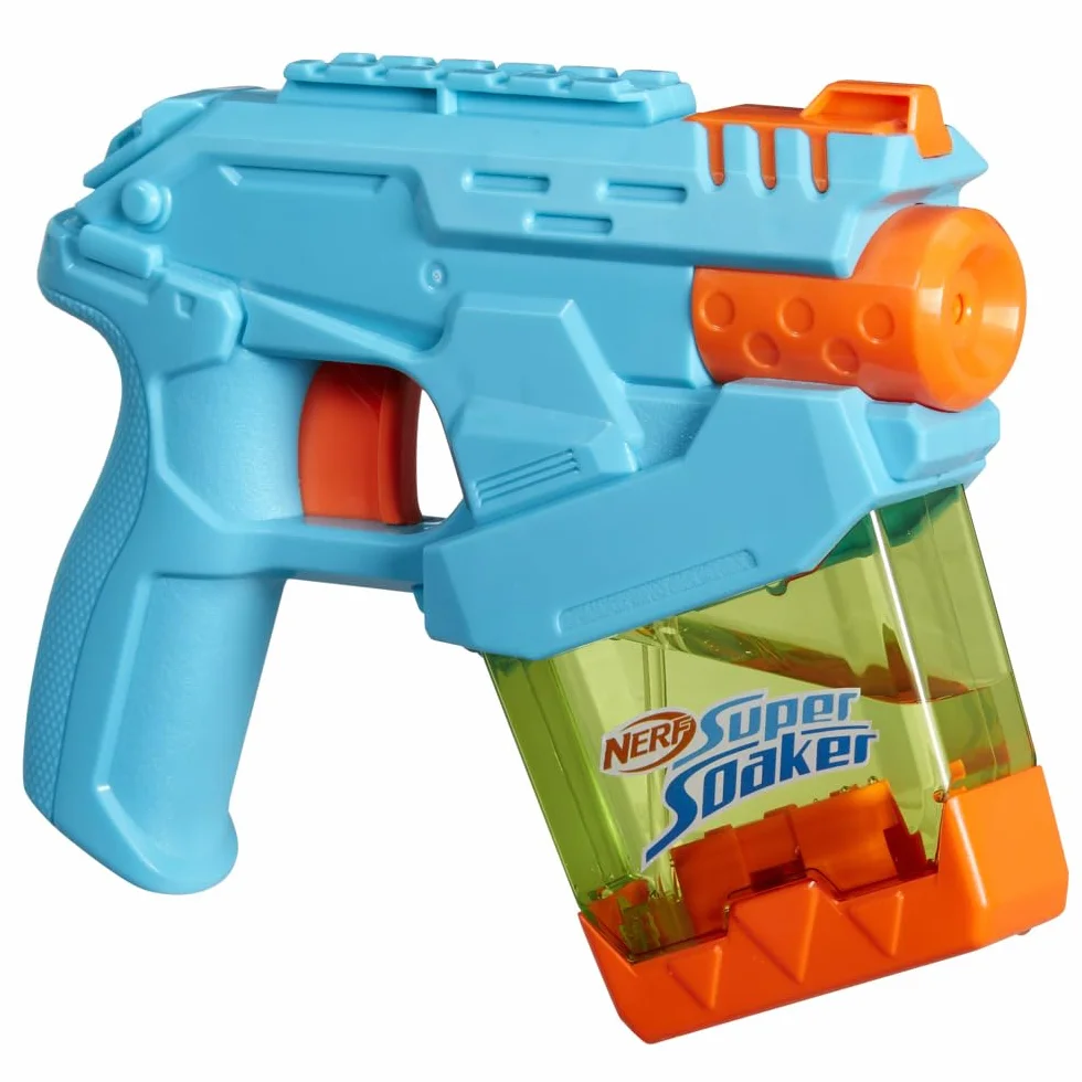 Hasbro Nerf Super Soaker Mini Dunk-Fill Lanzador de Agua Pequeño, Azul