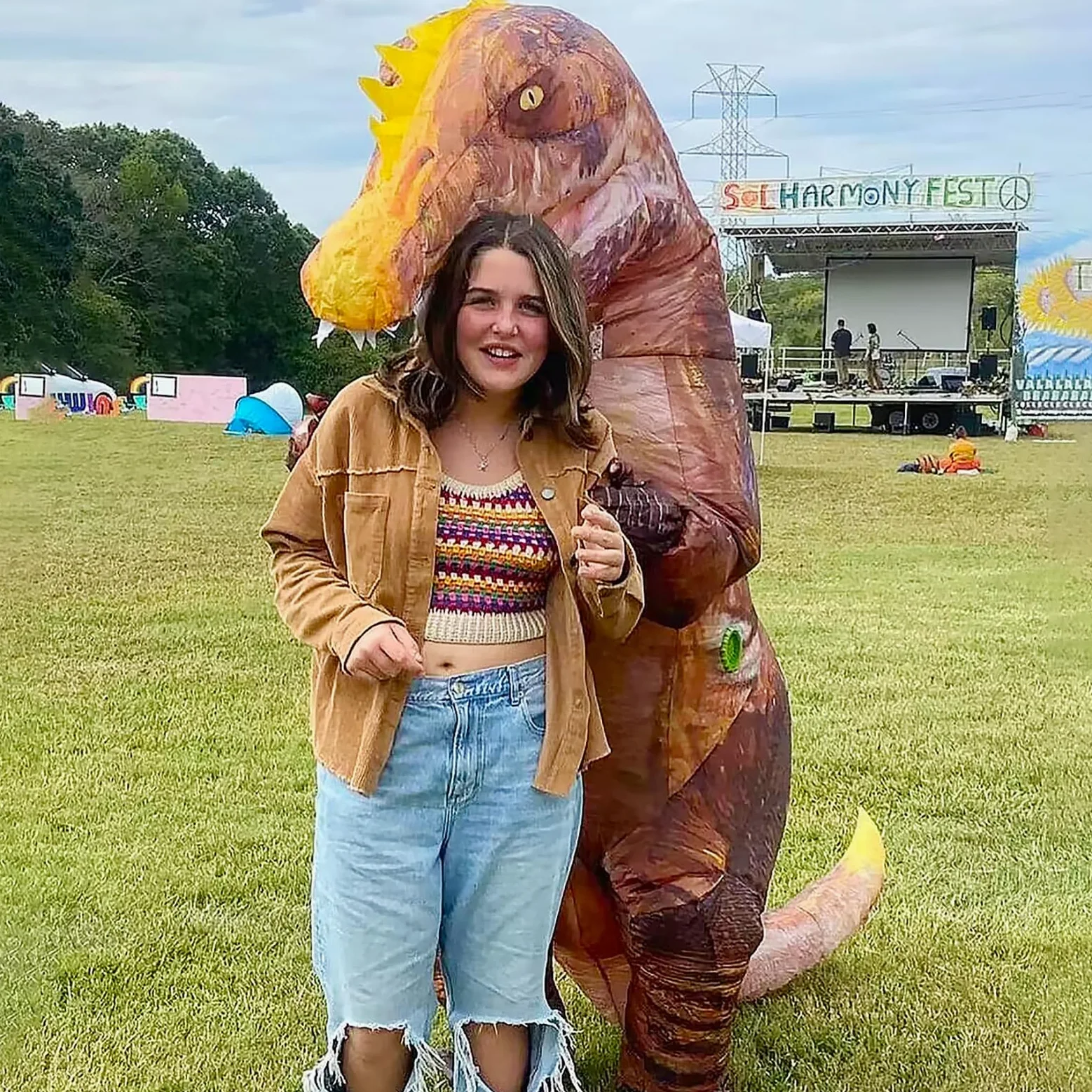Disfraz de dinosaurio para adultos, disfraz inflable de Spinosaurus, disfraz de Halloween, carnaval, fiesta de cosplay (color marrón)