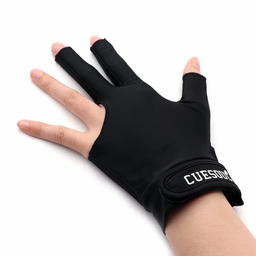 CUESOUL Guantes de Billar Mano Puente Izquierda Derecha para Snooker Carambola