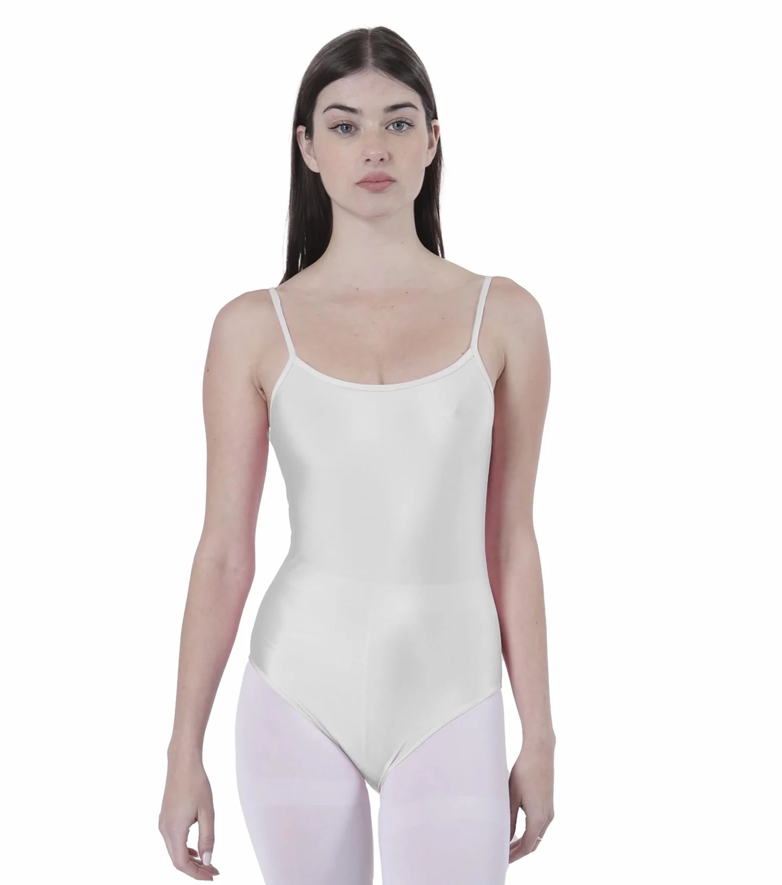 Carnavalife Body Maillot de Danza Ballet Gimnasia Mujer Sin Mangas Cuello Redondo No Transparenta Ajustado