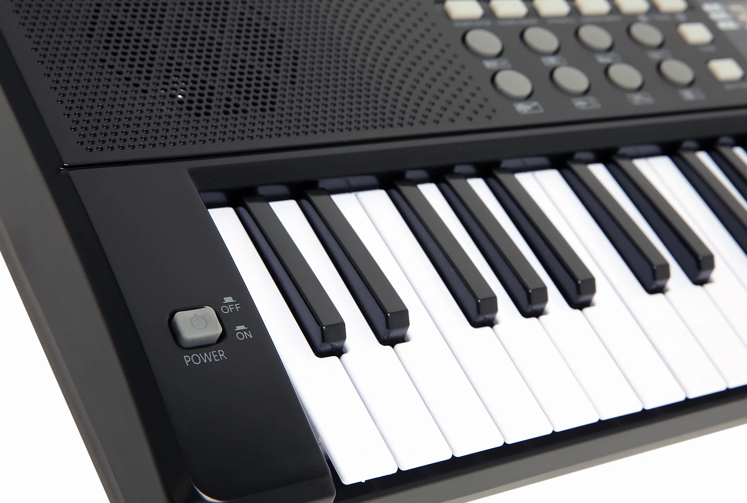 Axman LP5450- Teclado/keyboard con micrófono y conector de alimentación