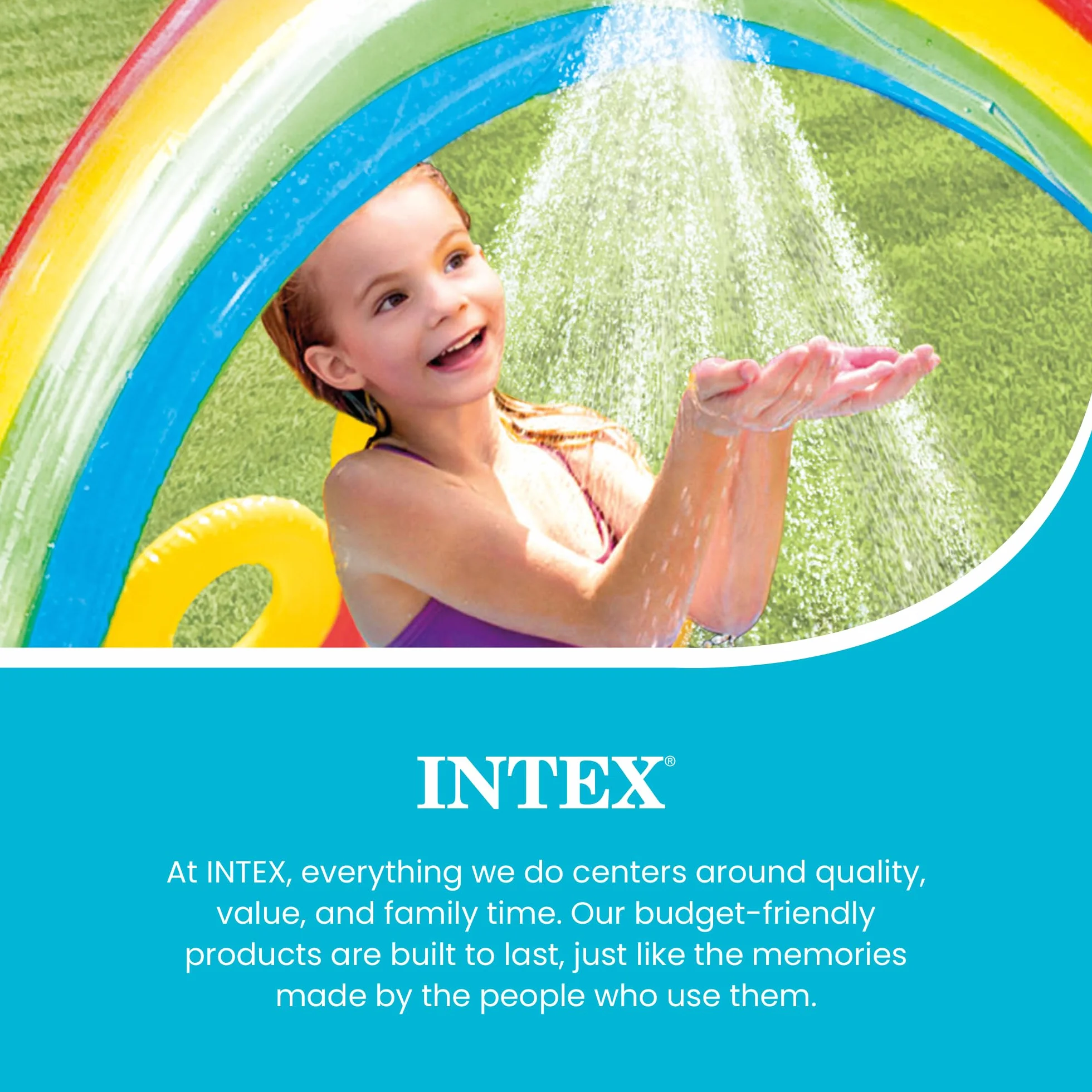 Intex Rainbow Ring Play Centre, de 3 a 7 años